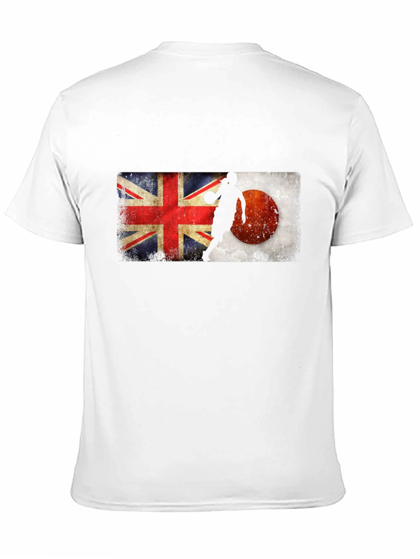 UK Japan Basketball Graphic T-Shirt