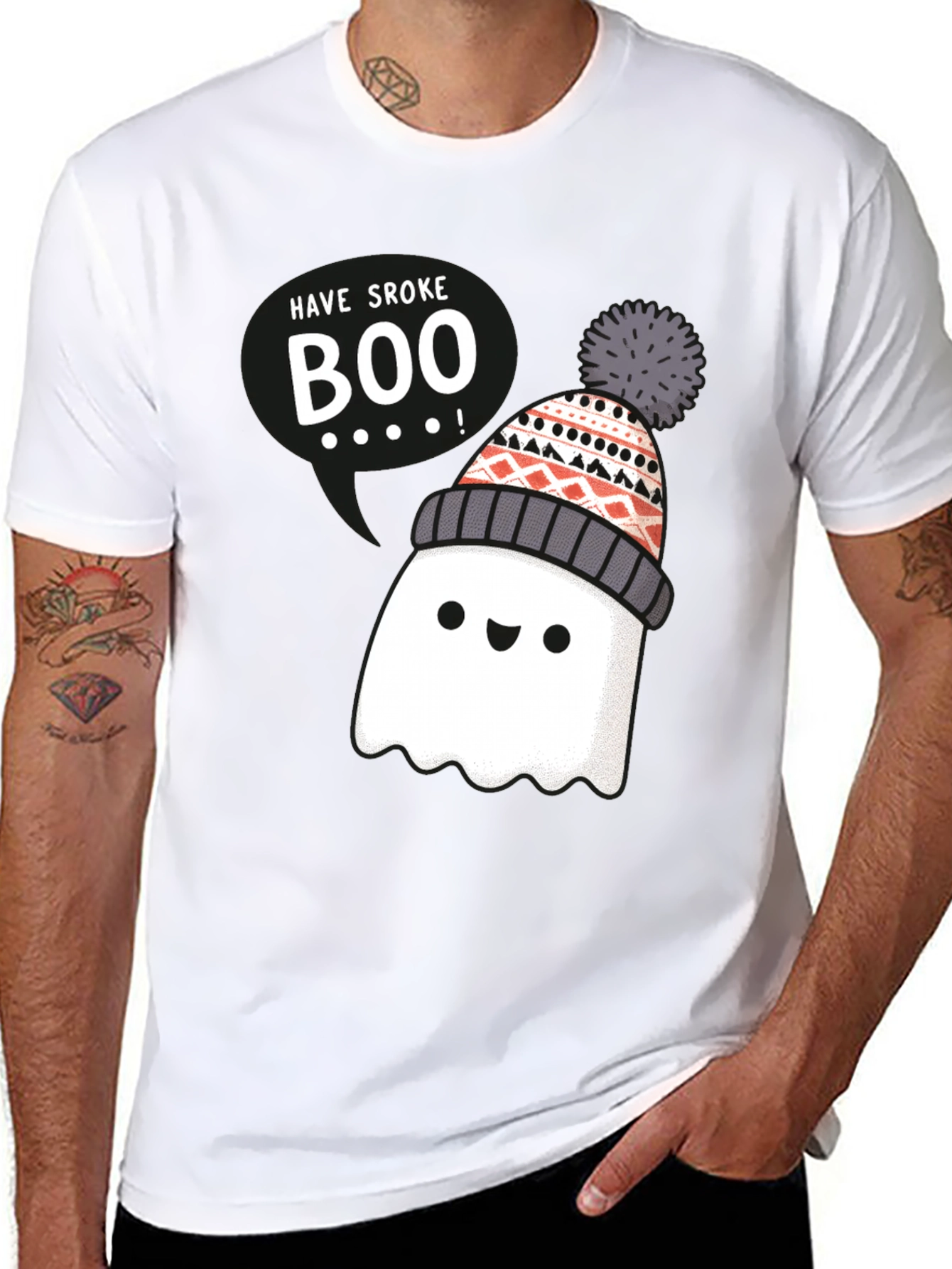 Have Stroke Boo Ghost T-Shirt