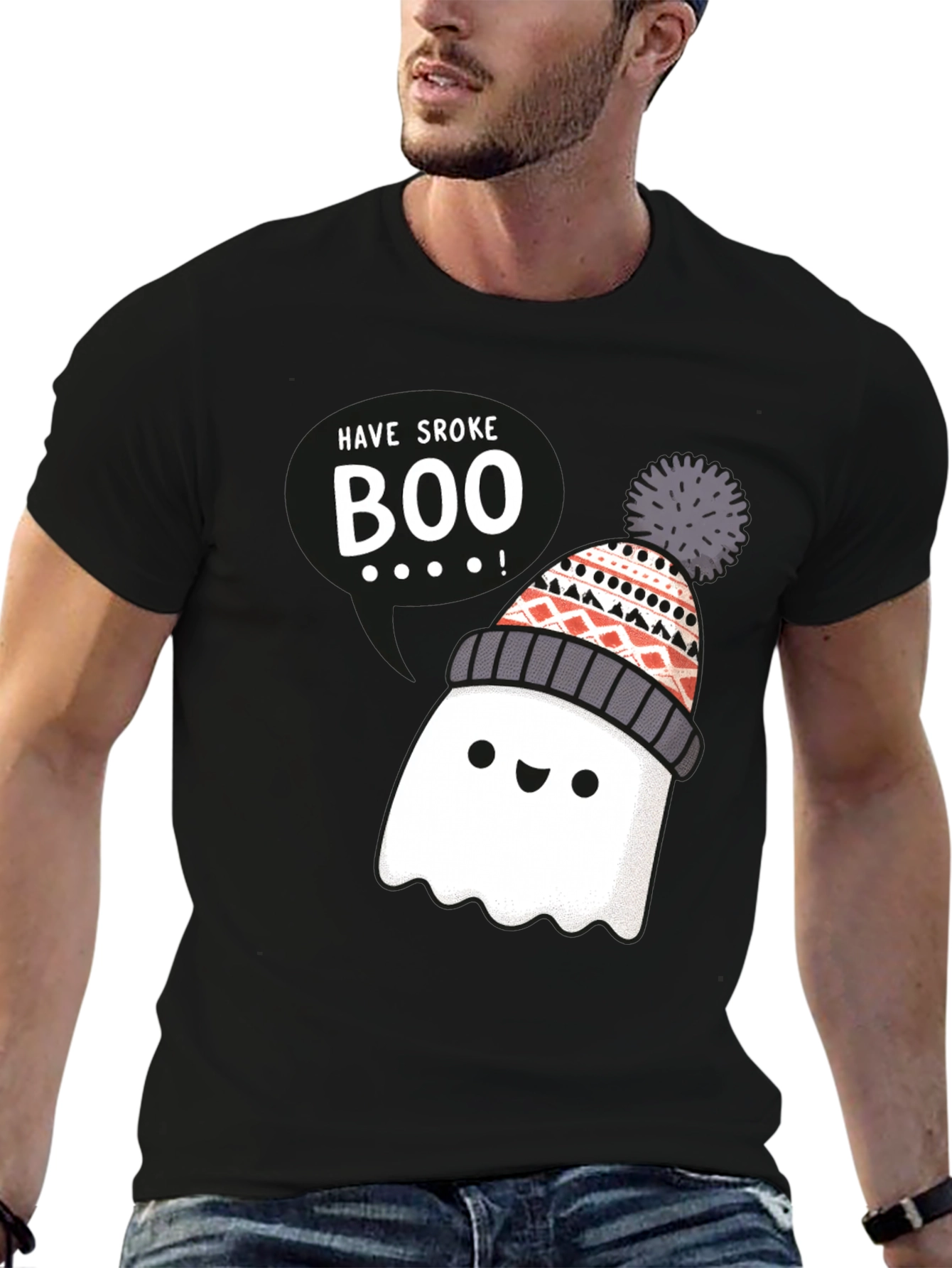Have Stroke Boo Ghost T-Shirt