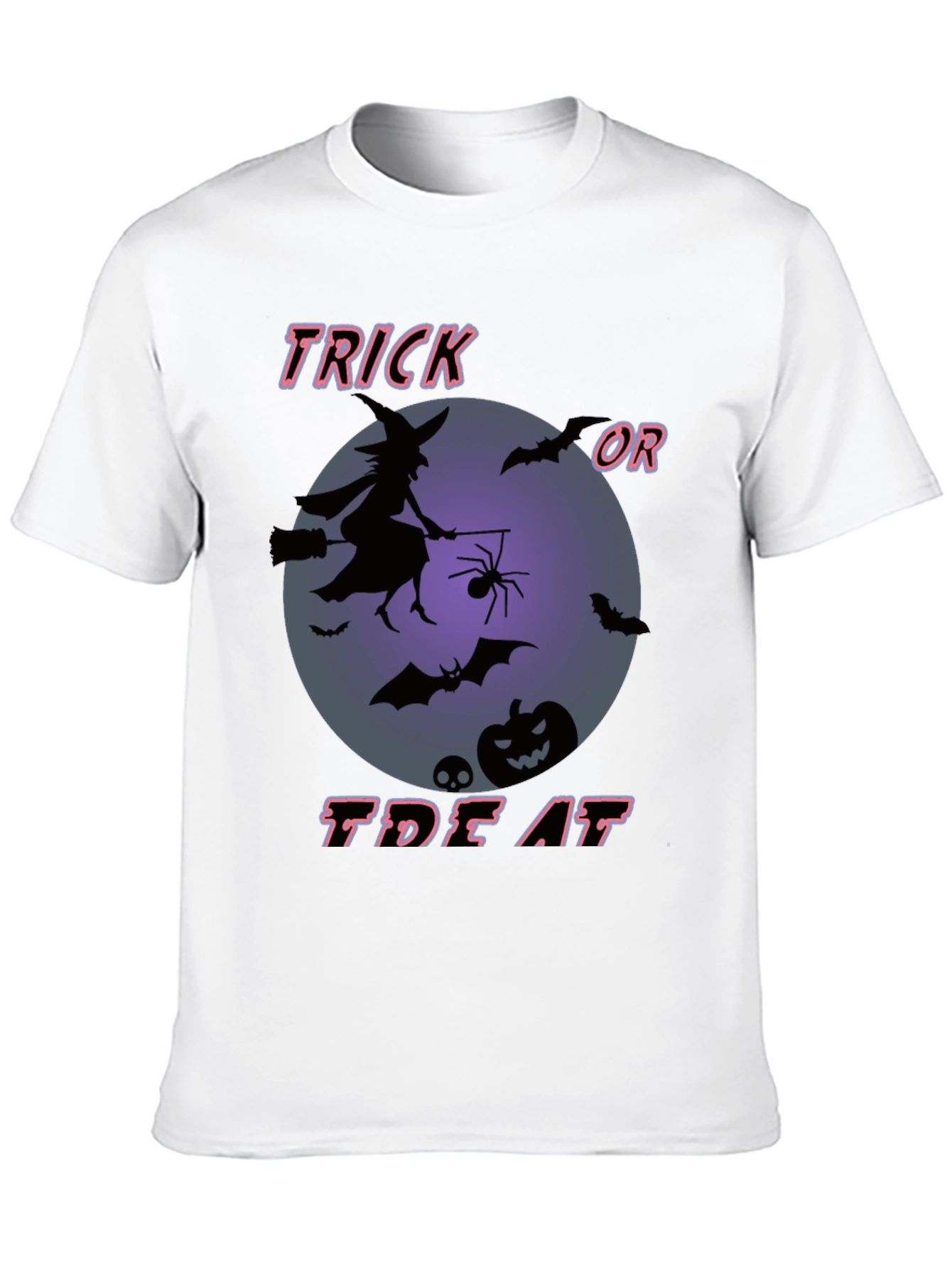 Halloween Trick or Treat Graphic T-Shirt