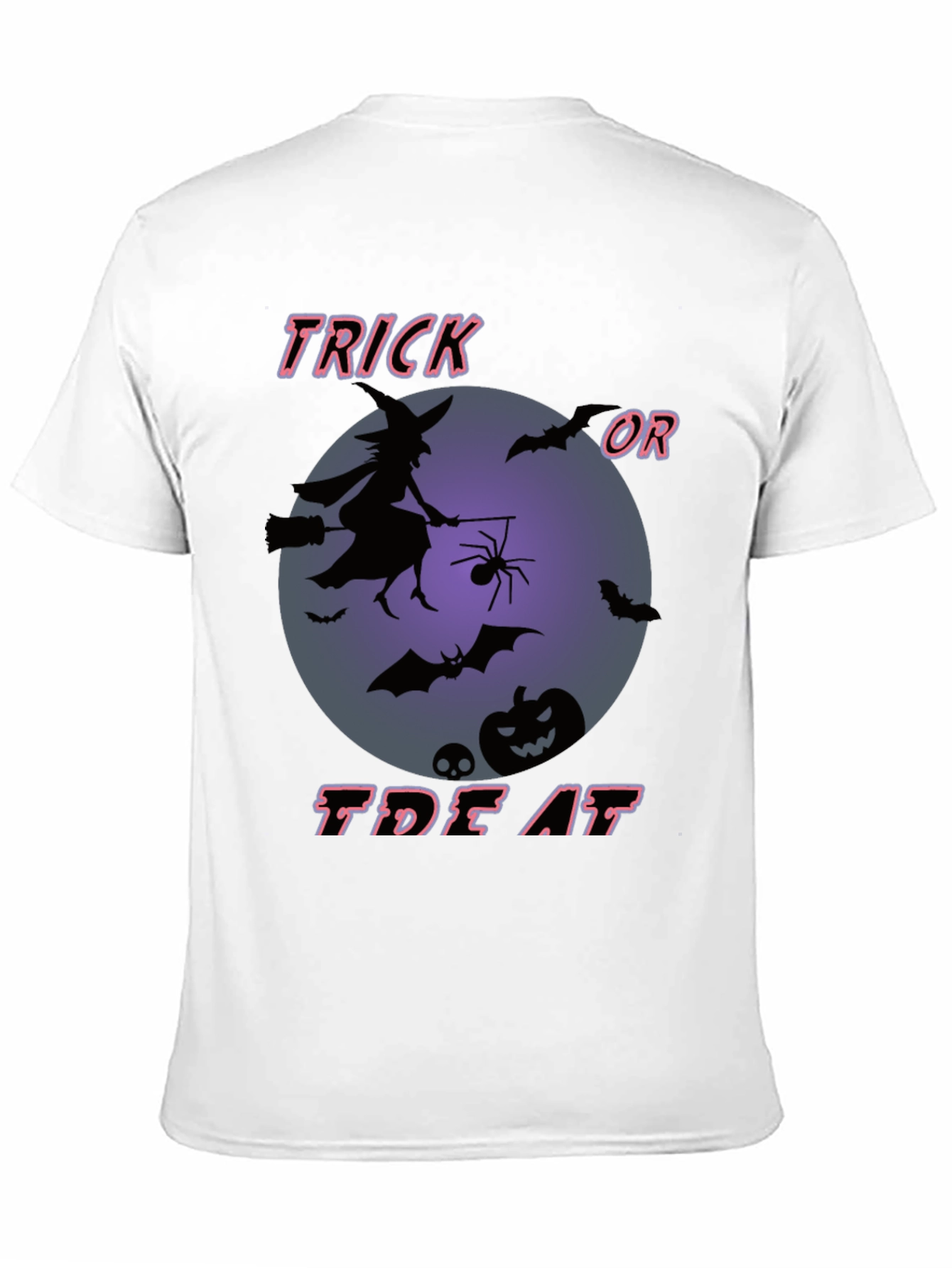 Halloween Trick or Treat Graphic T-Shirt