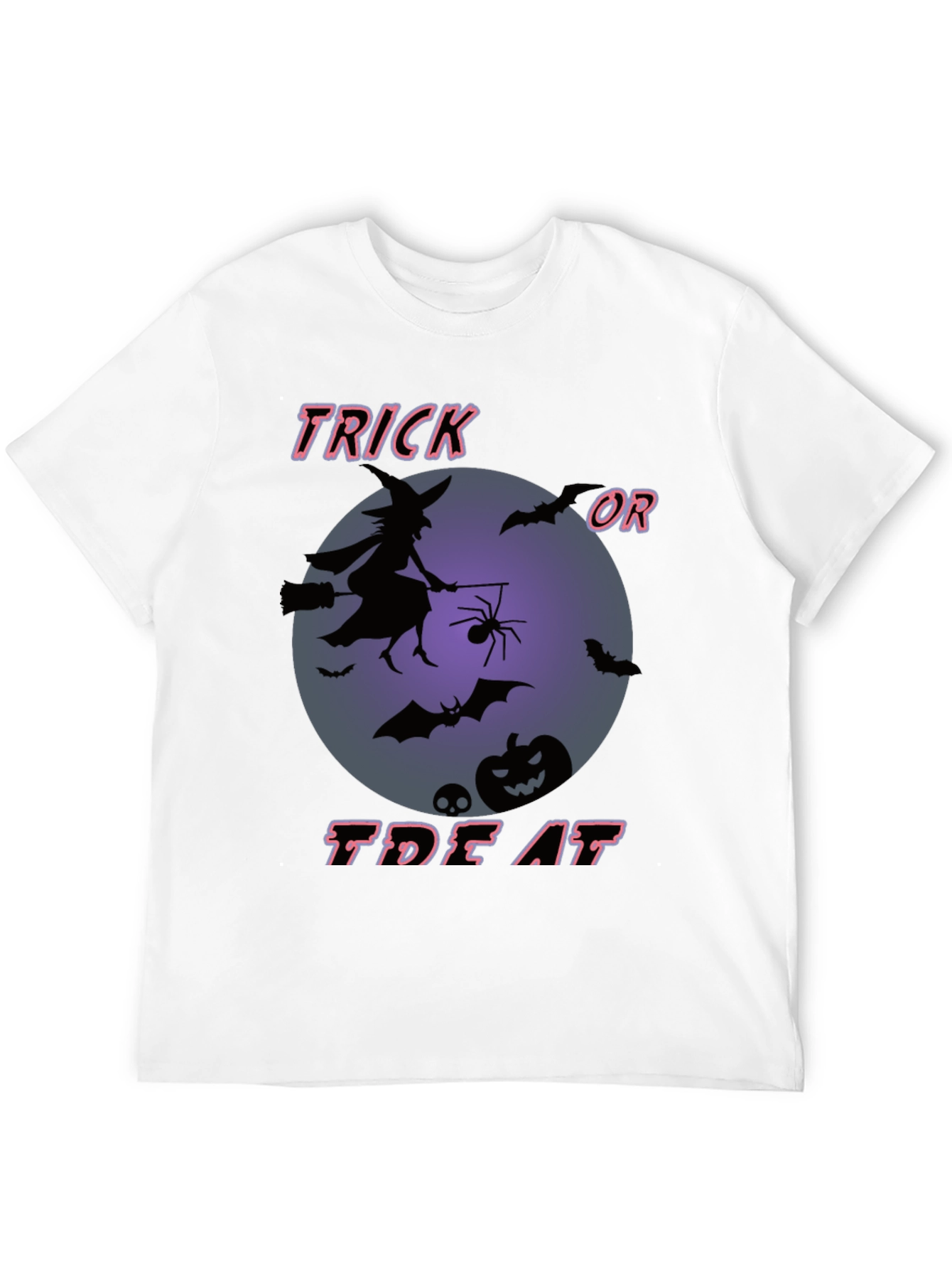 Halloween Trick or Treat Graphic T-Shirt
