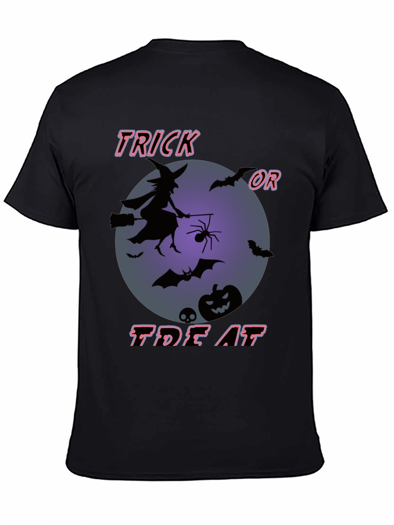 Halloween Trick or Treat Graphic T-Shirt