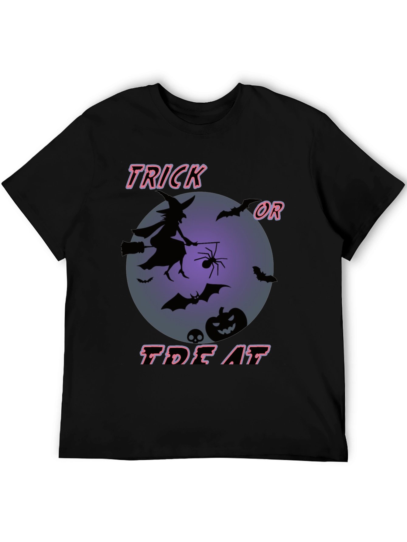 Halloween Trick or Treat Graphic T-Shirt