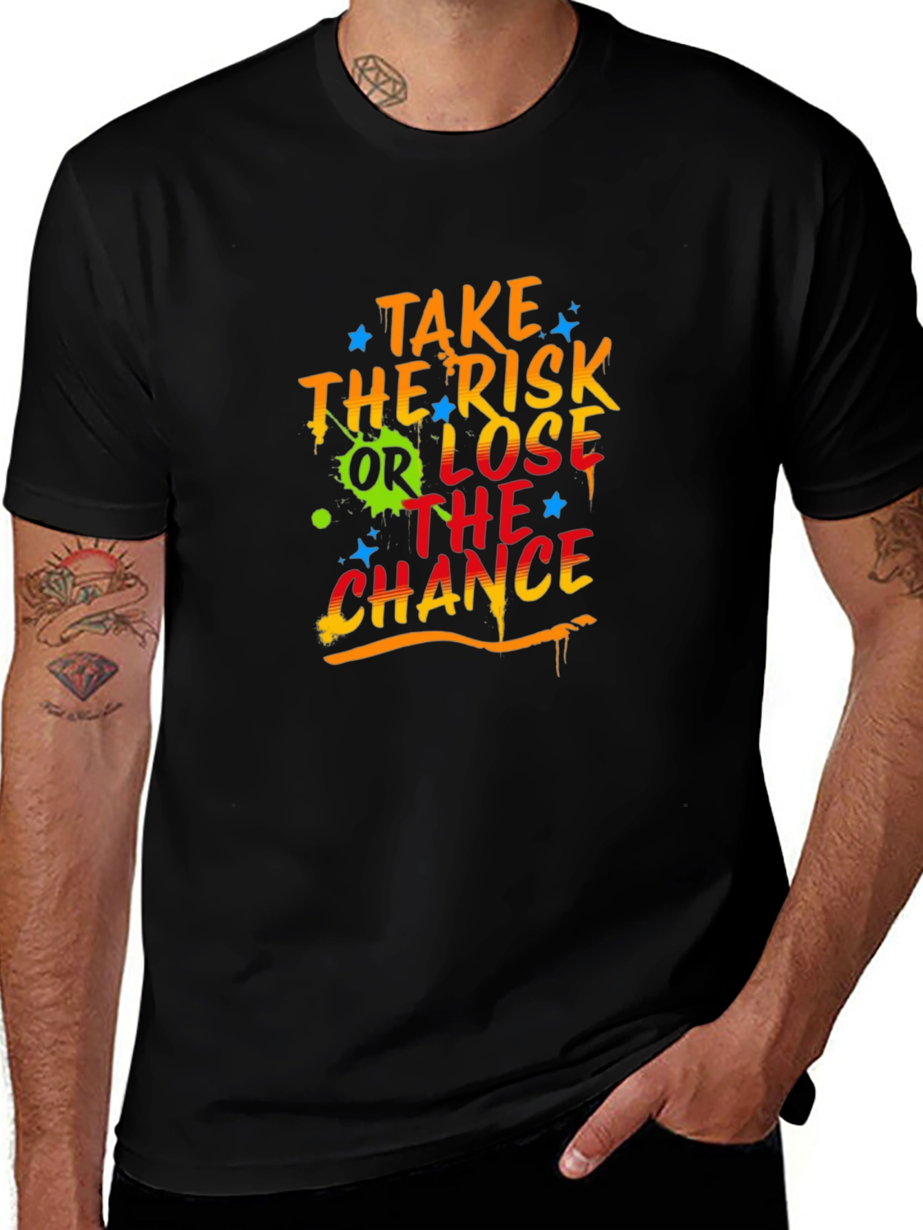 Risk Taker Graphic T-Shirt - Bold Streetwear