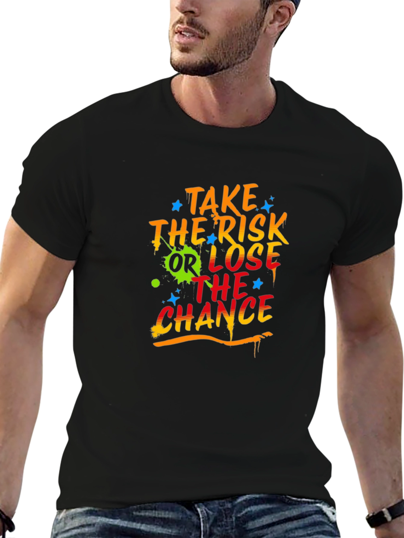 Risk Taker Graphic T-Shirt - Bold Streetwear