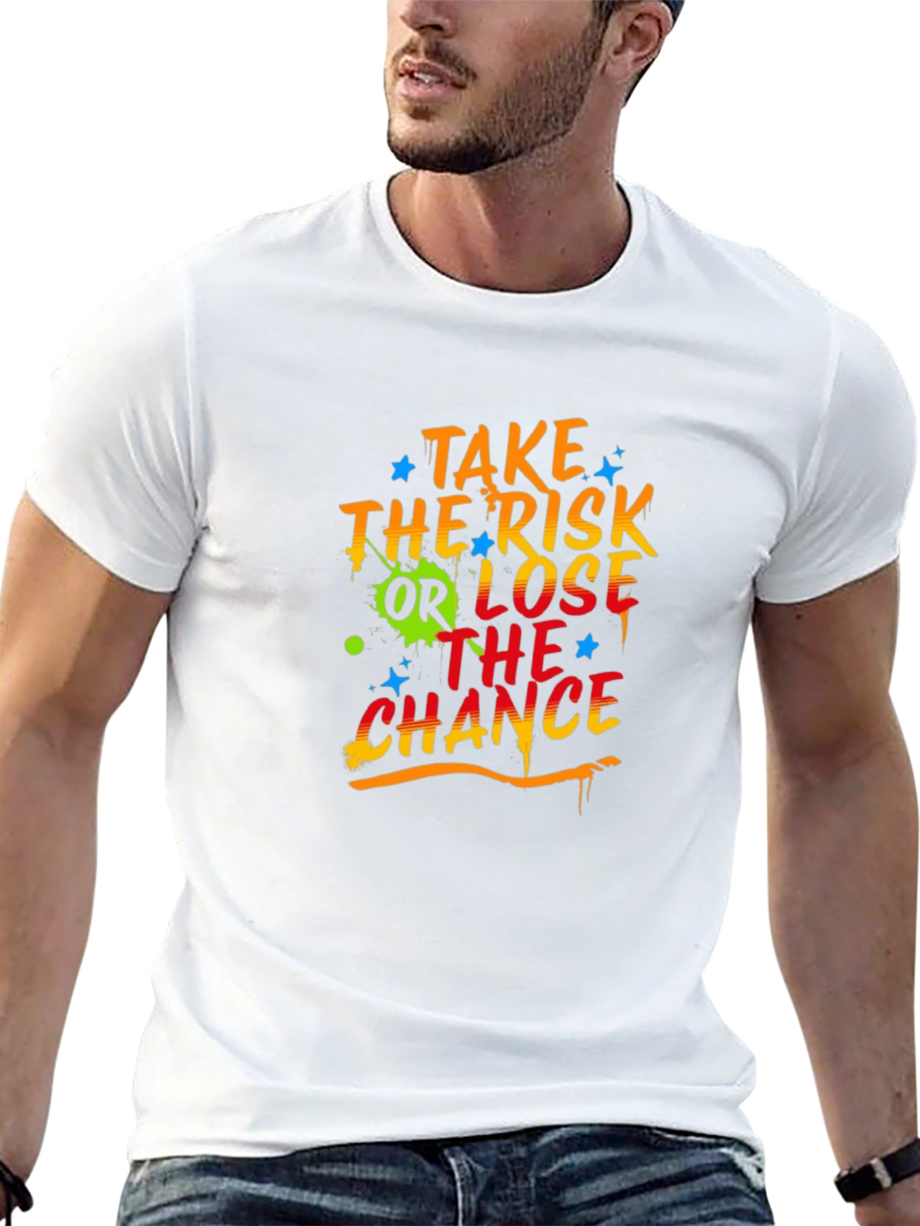 Risk Taker Graphic T-Shirt - Bold Streetwear