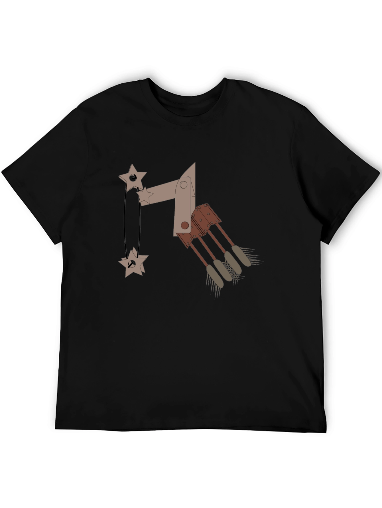 Retro Arcade Inspired Graphic T-Shirt - Black