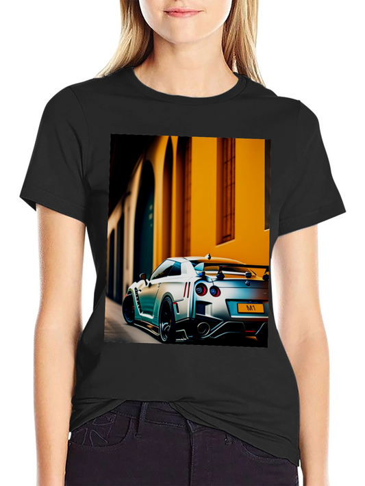 Sleek Black Car Enthusiast Graphic Tee