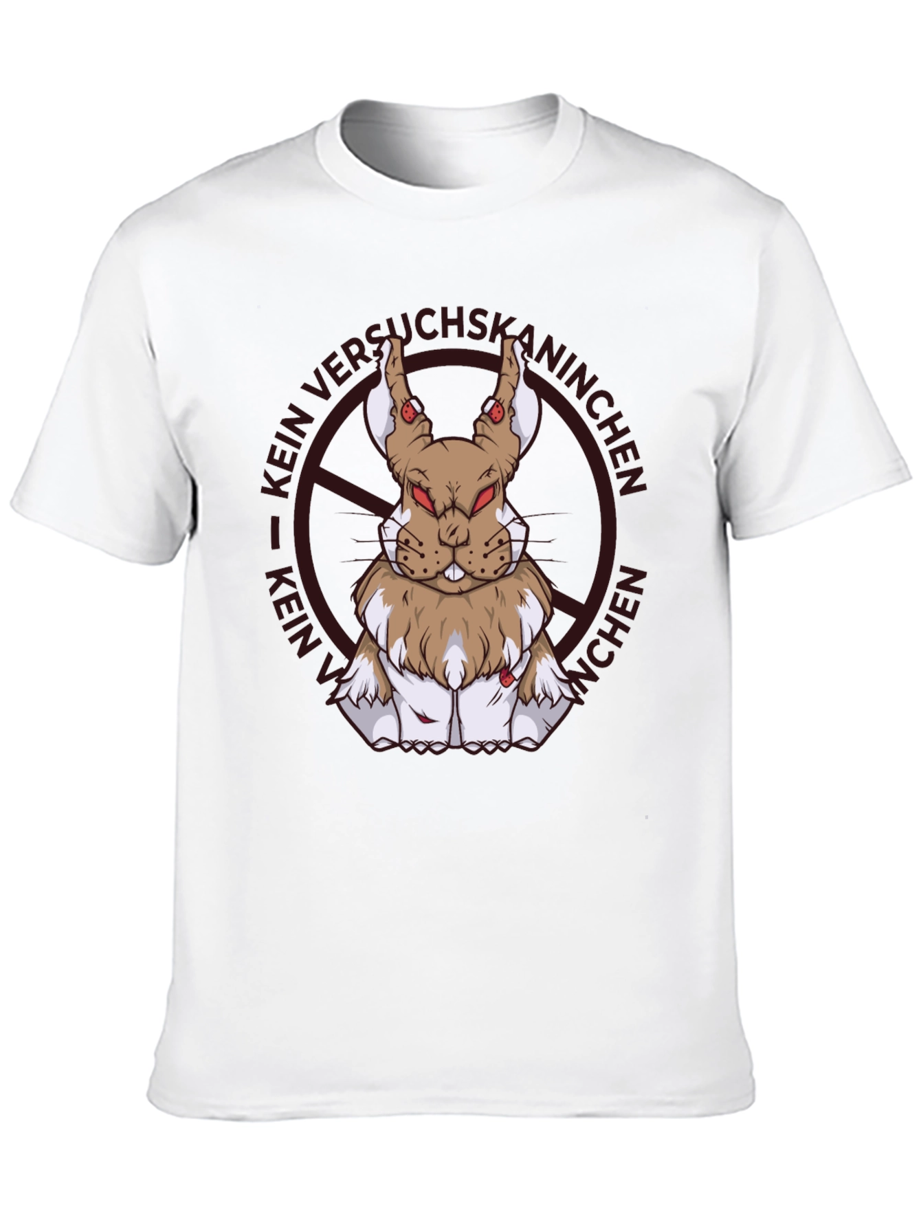 No Cuddles T-Shirt - Dark Humor Bunny Tee
