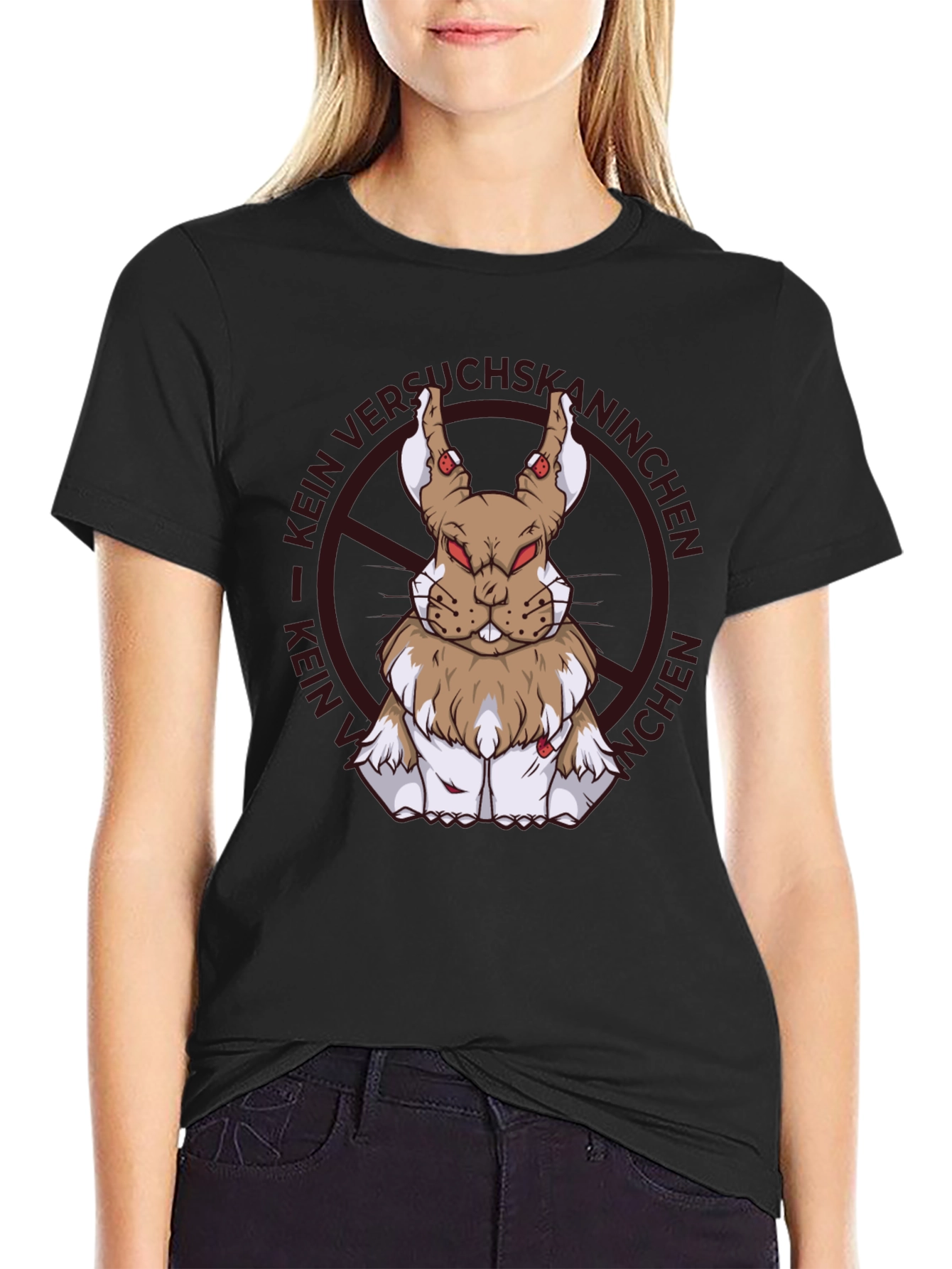 No Cuddles T-Shirt - Dark Humor Bunny Tee