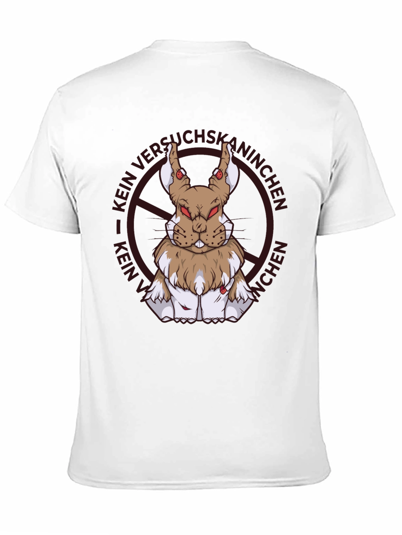 No Cuddles T-Shirt - Dark Humor Bunny Tee