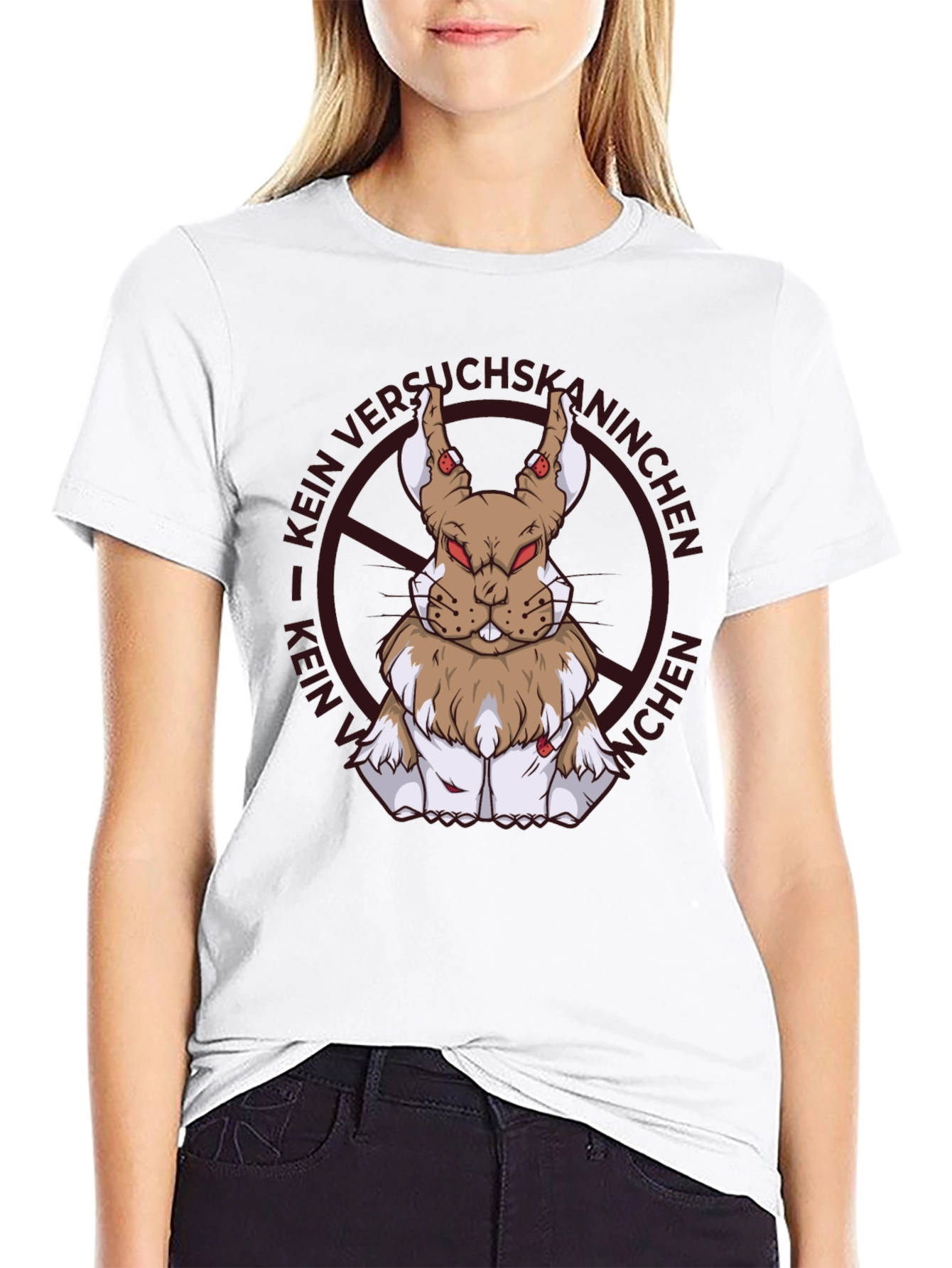 No Cuddles T-Shirt - Dark Humor Bunny Tee