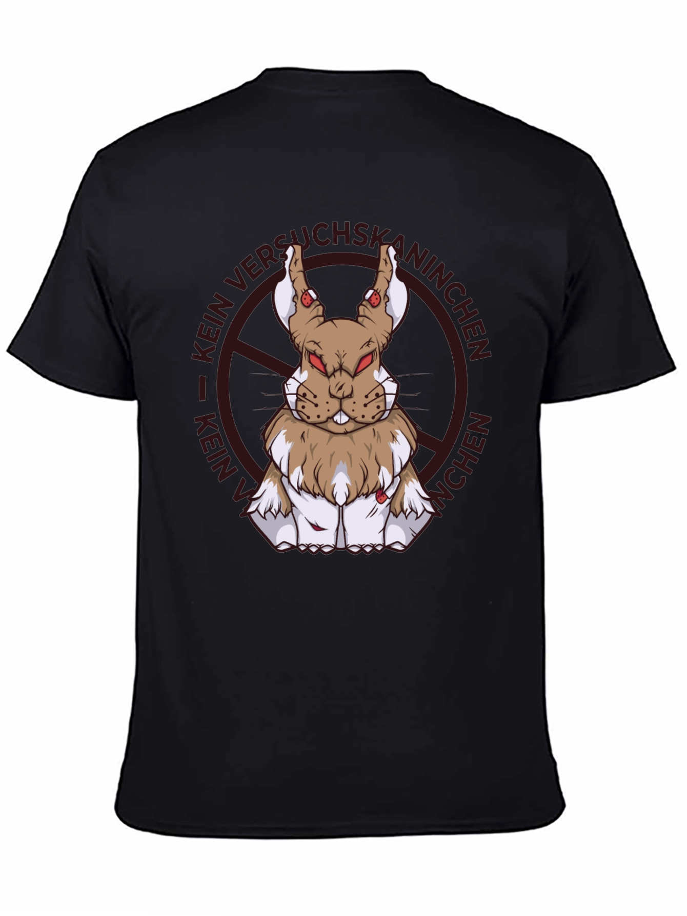 No Cuddles T-Shirt - Dark Humor Bunny Tee