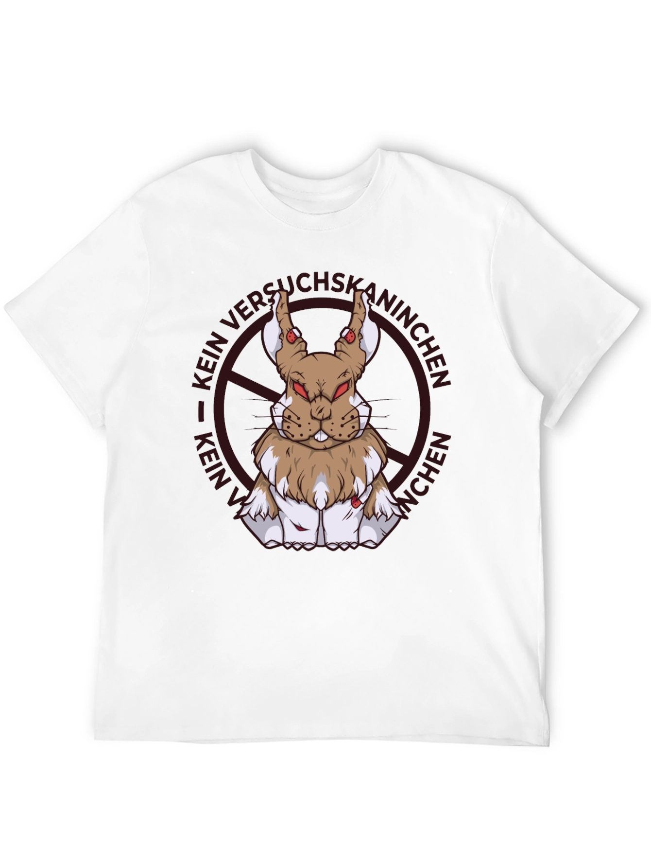 No Cuddles T-Shirt - Dark Humor Bunny Tee