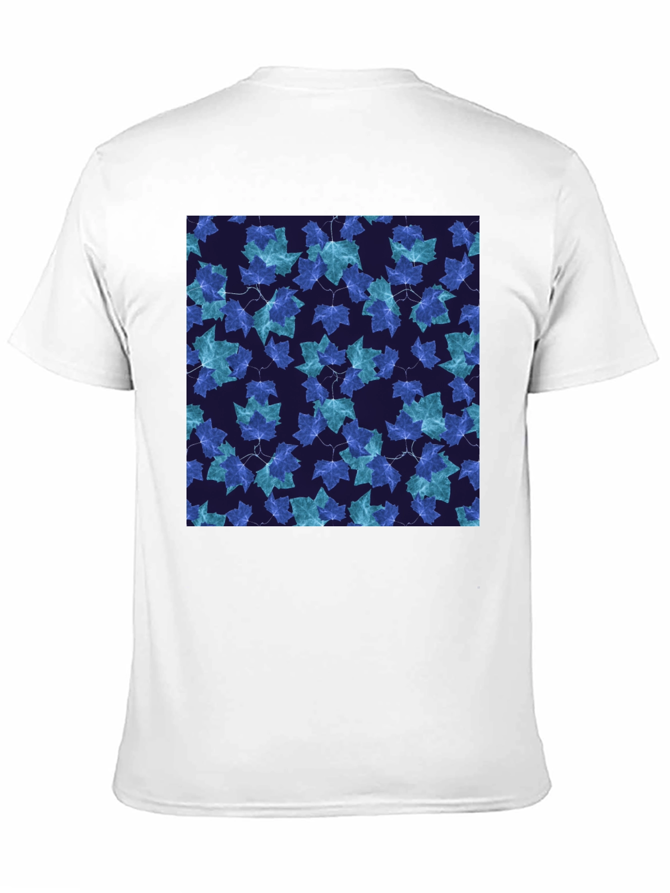 Leaf Pattern T-Shirt - Stylish Casual Wear