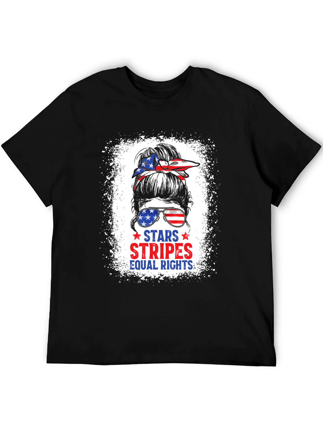Stars Stripes Equal Rights Patriotic T-Shirt