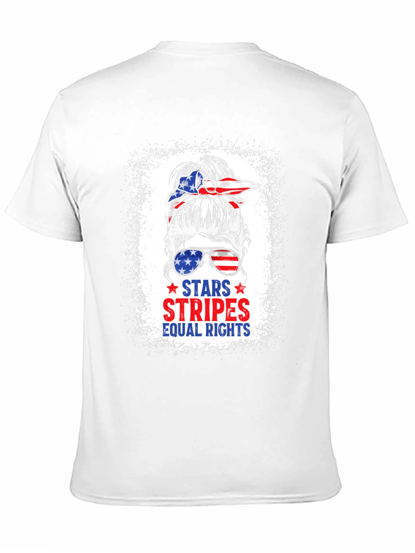Stars Stripes Equal Rights Patriotic T-Shirt