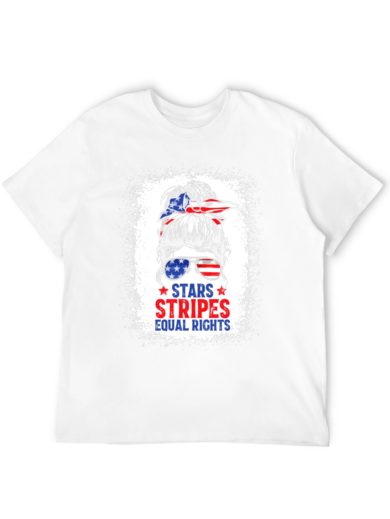 Stars Stripes Equal Rights Patriotic T-Shirt