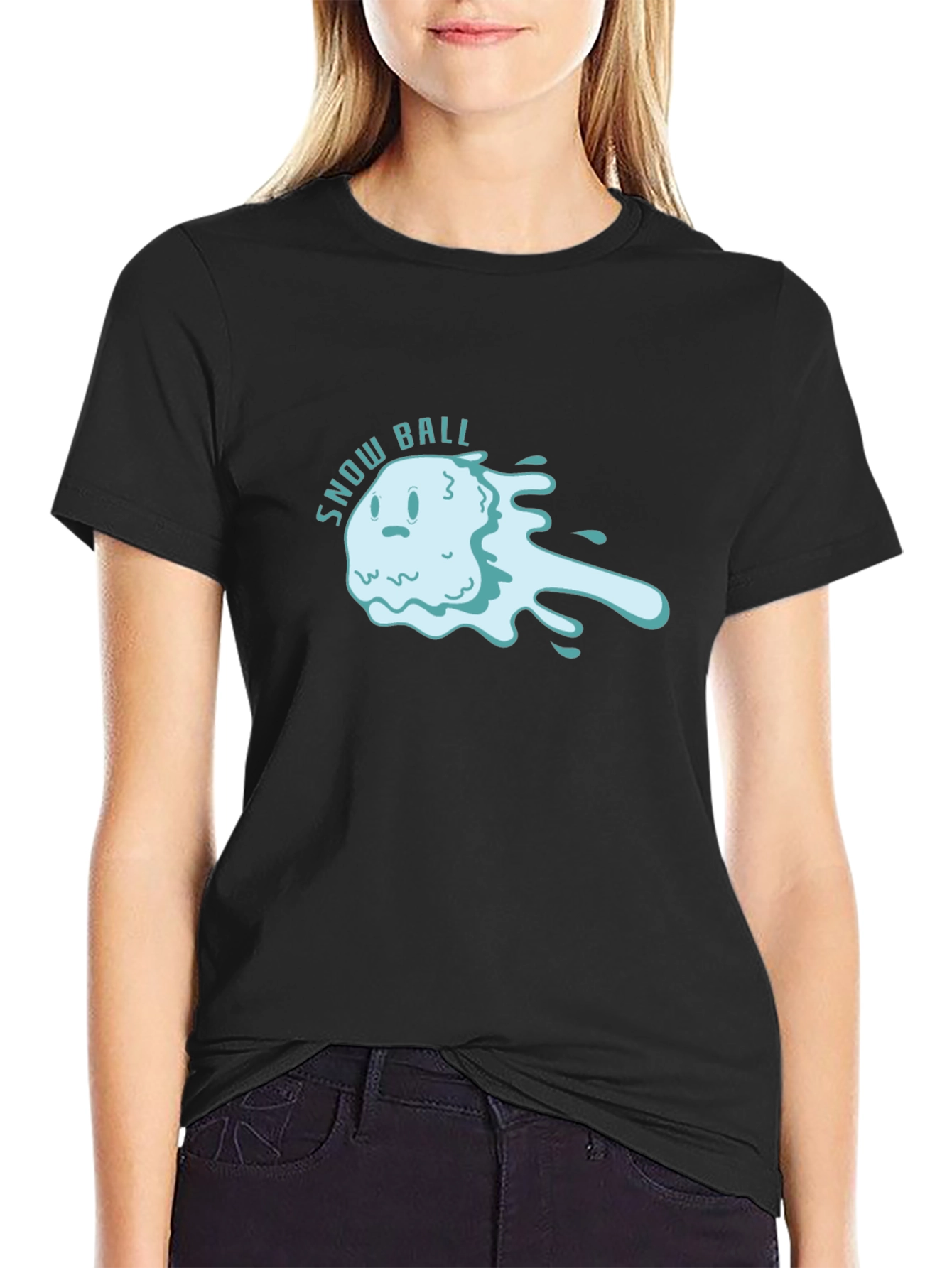 Snow Ball T-Shirt - Fun Graphic Tee