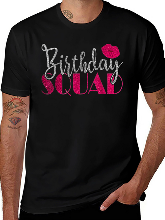 Birthday Squad Graphic Tee