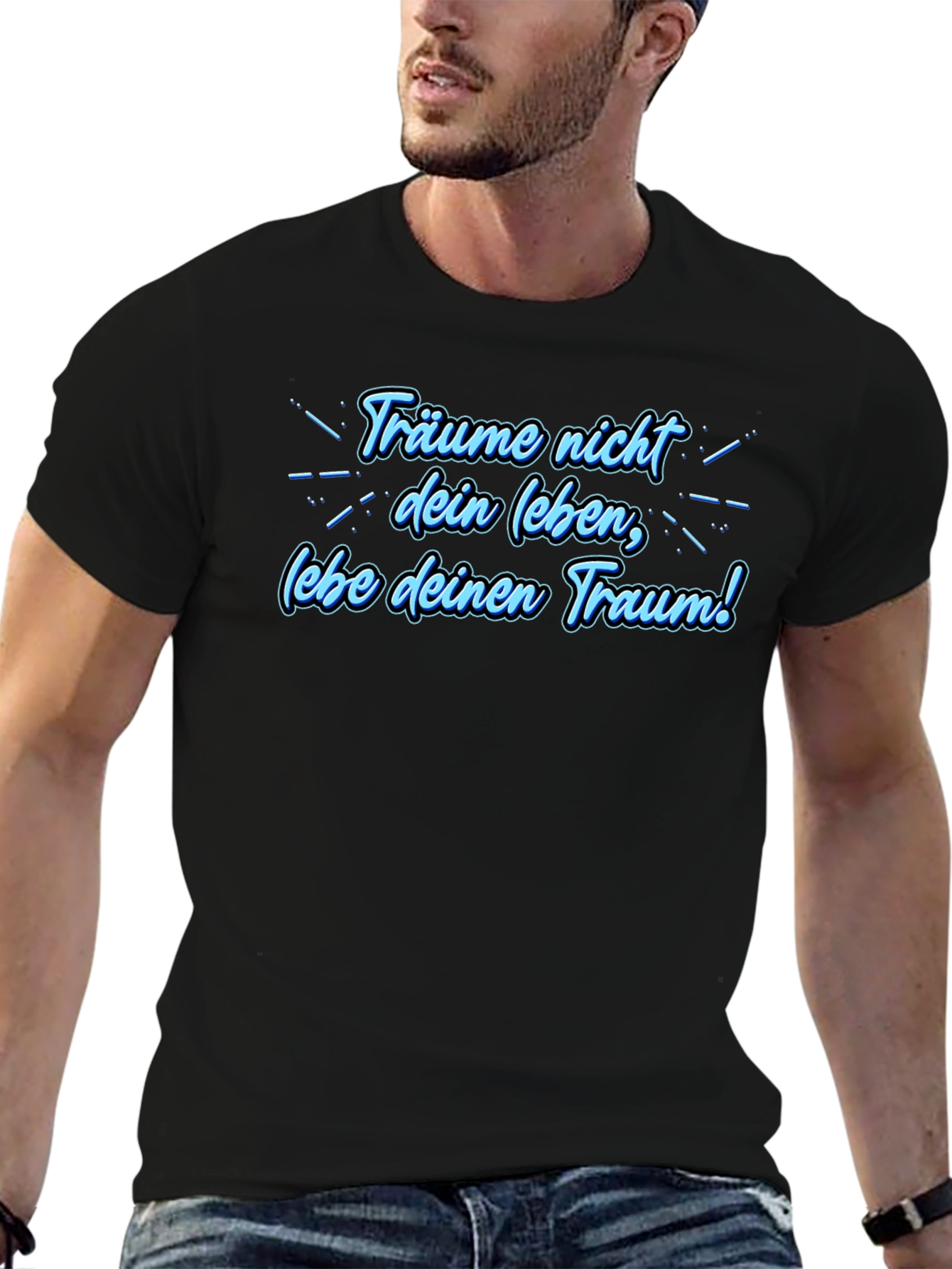 Dream It Live It T-Shirt - Inspirational Quote Tee