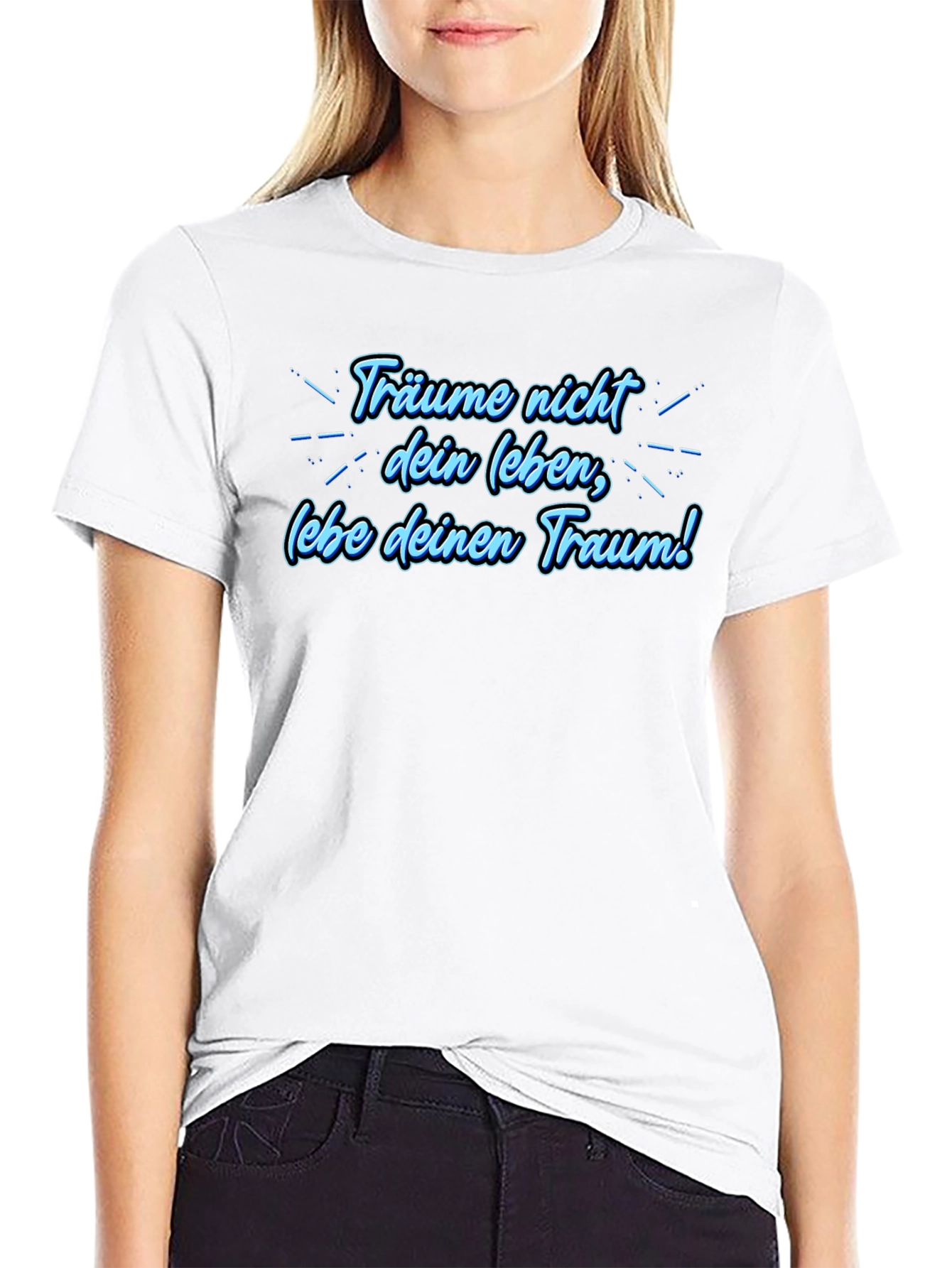Dream It Live It T-Shirt - Inspirational Quote Tee