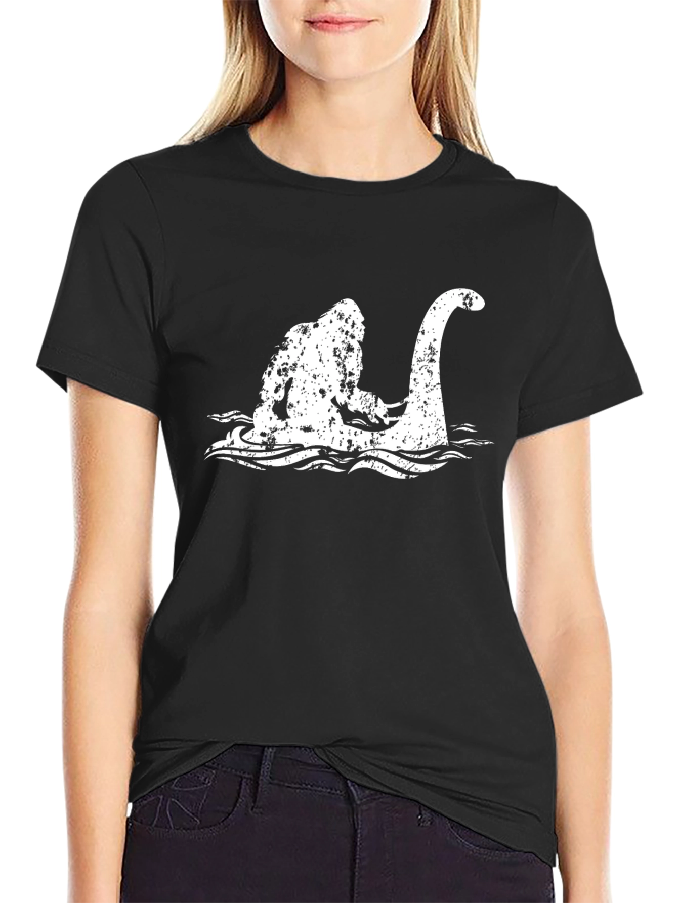 Bigfoot Loch Ness Monster T-Shirt
