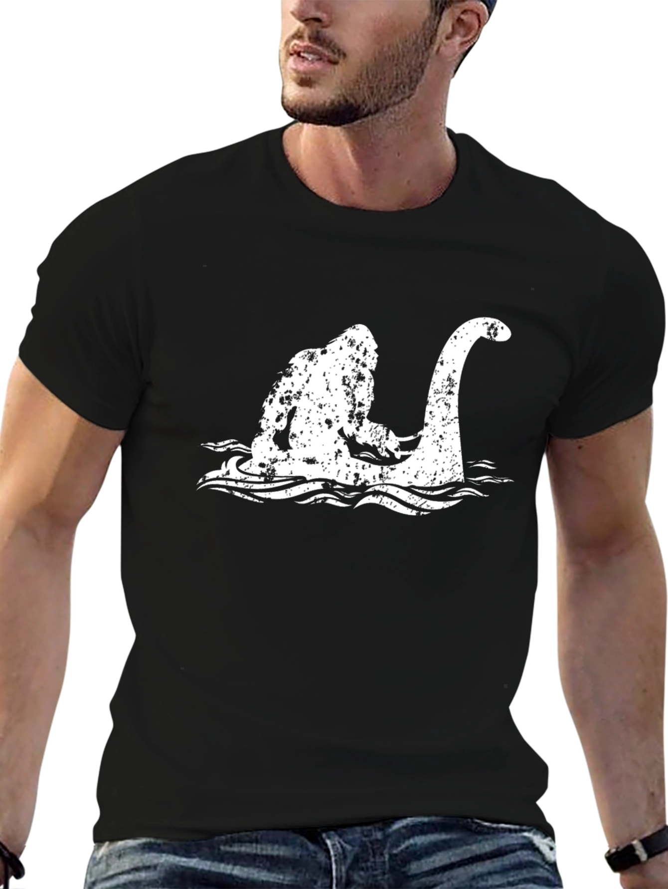 Bigfoot Loch Ness Monster T-Shirt