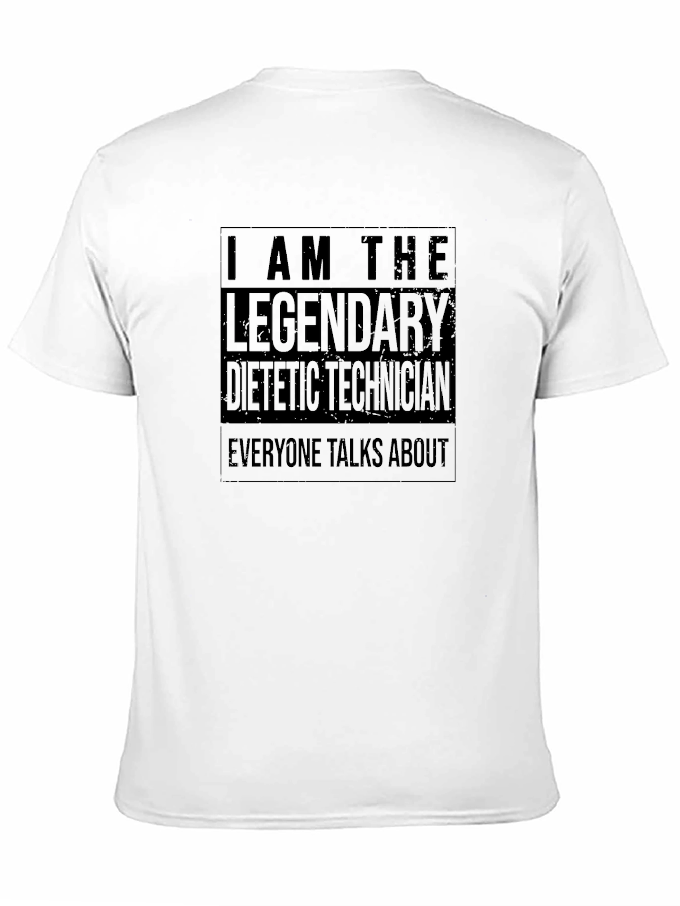 Legendary Dietetic Technician Black T-Shirt