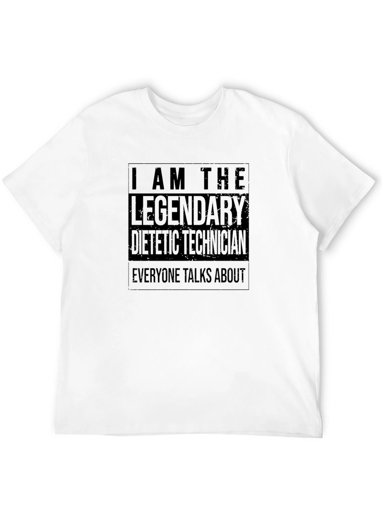 Legendary Dietetic Technician Black T-Shirt