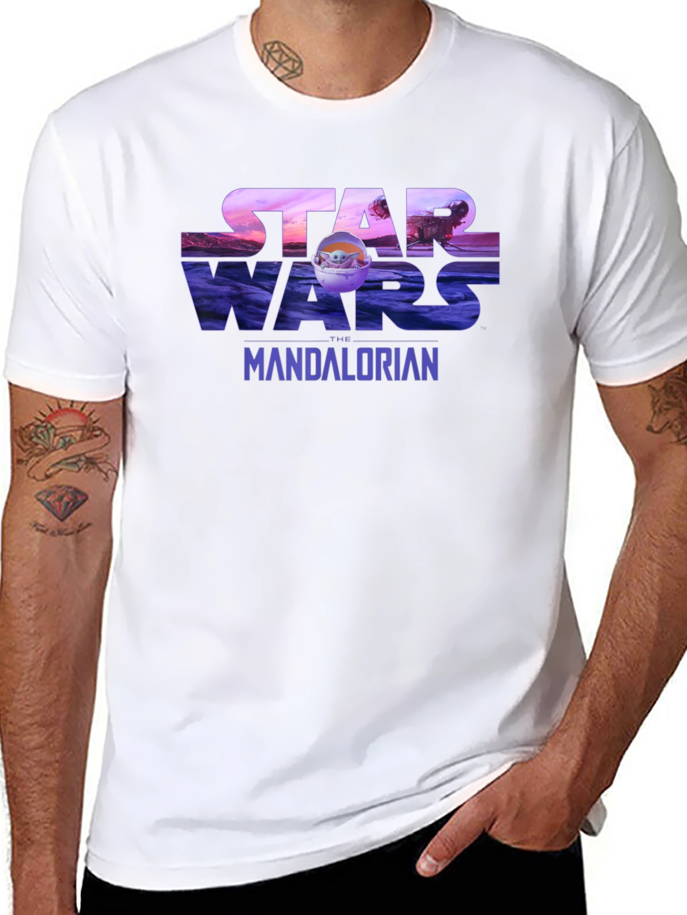 Star Wars The Mandalorian Graphic Tee