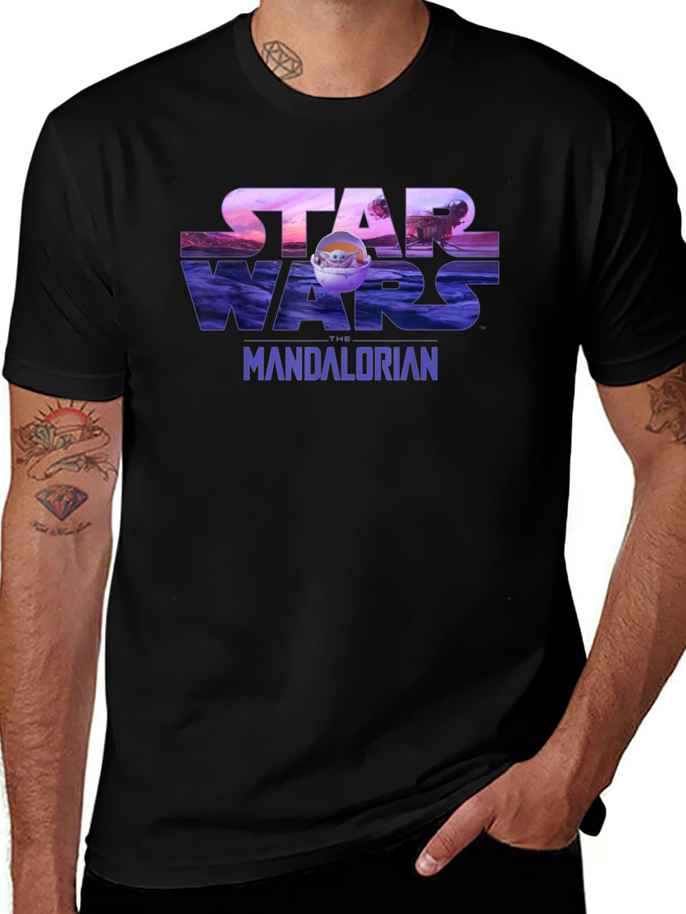 Star Wars The Mandalorian Graphic Tee