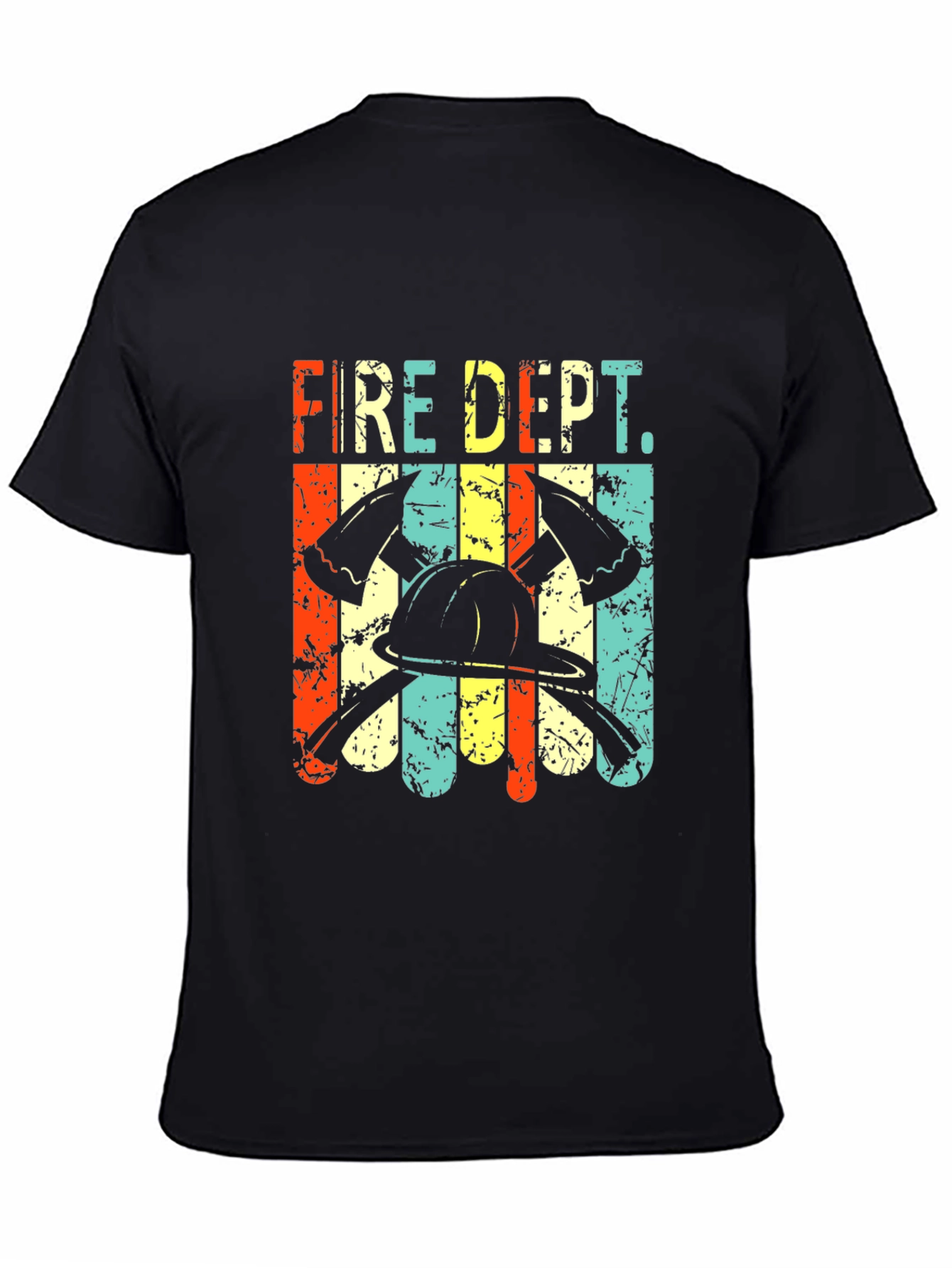 Retro Fire Dept. Graphic Tee