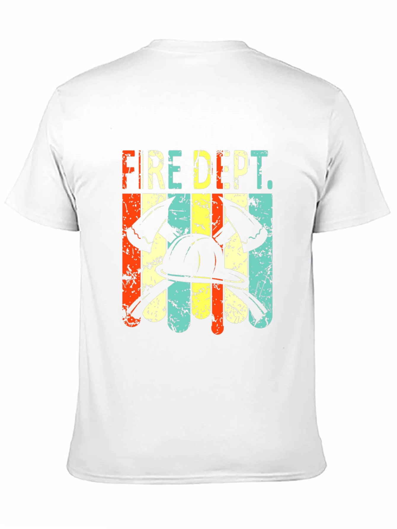 Retro Fire Dept. Graphic Tee