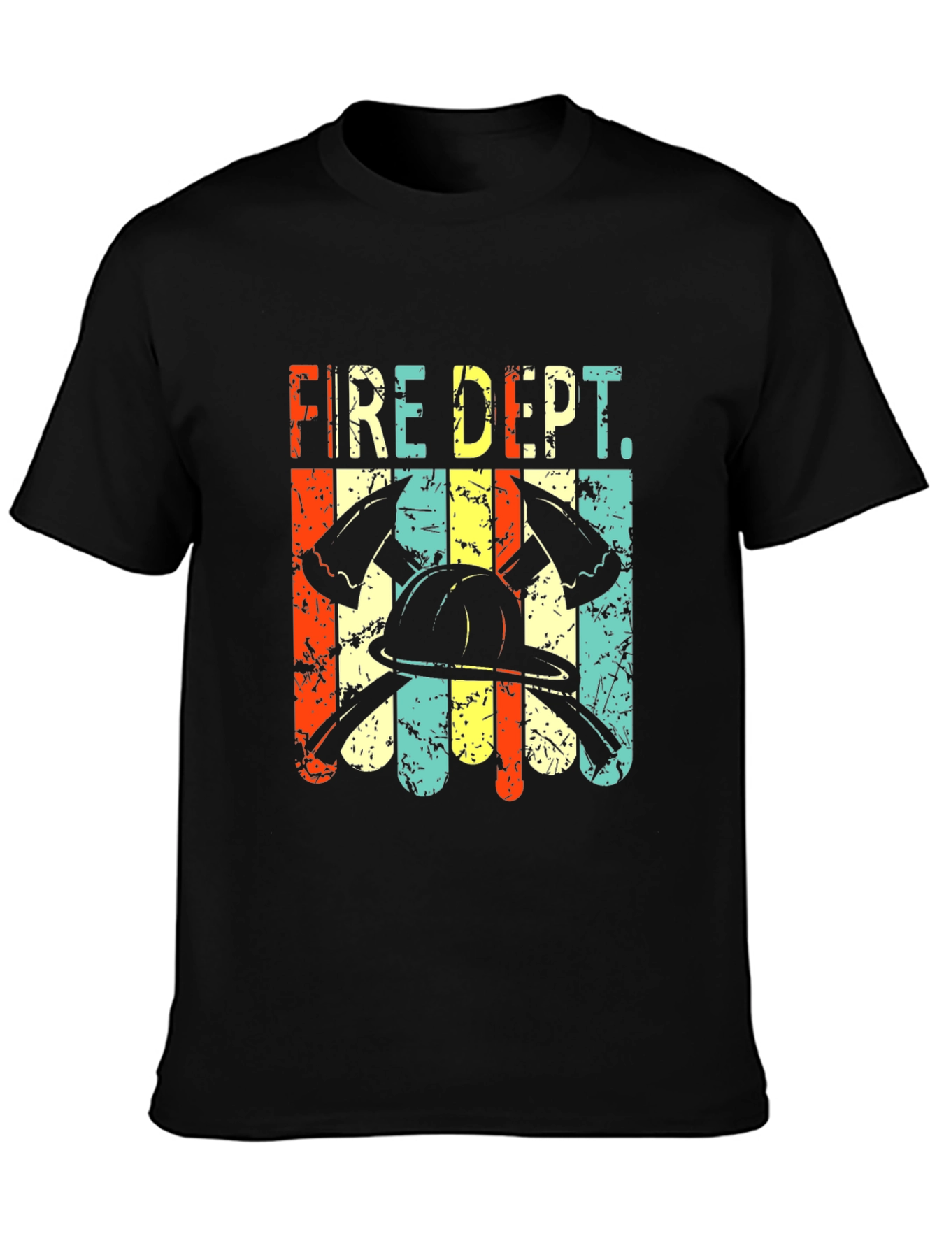 Retro Fire Dept. Graphic Tee