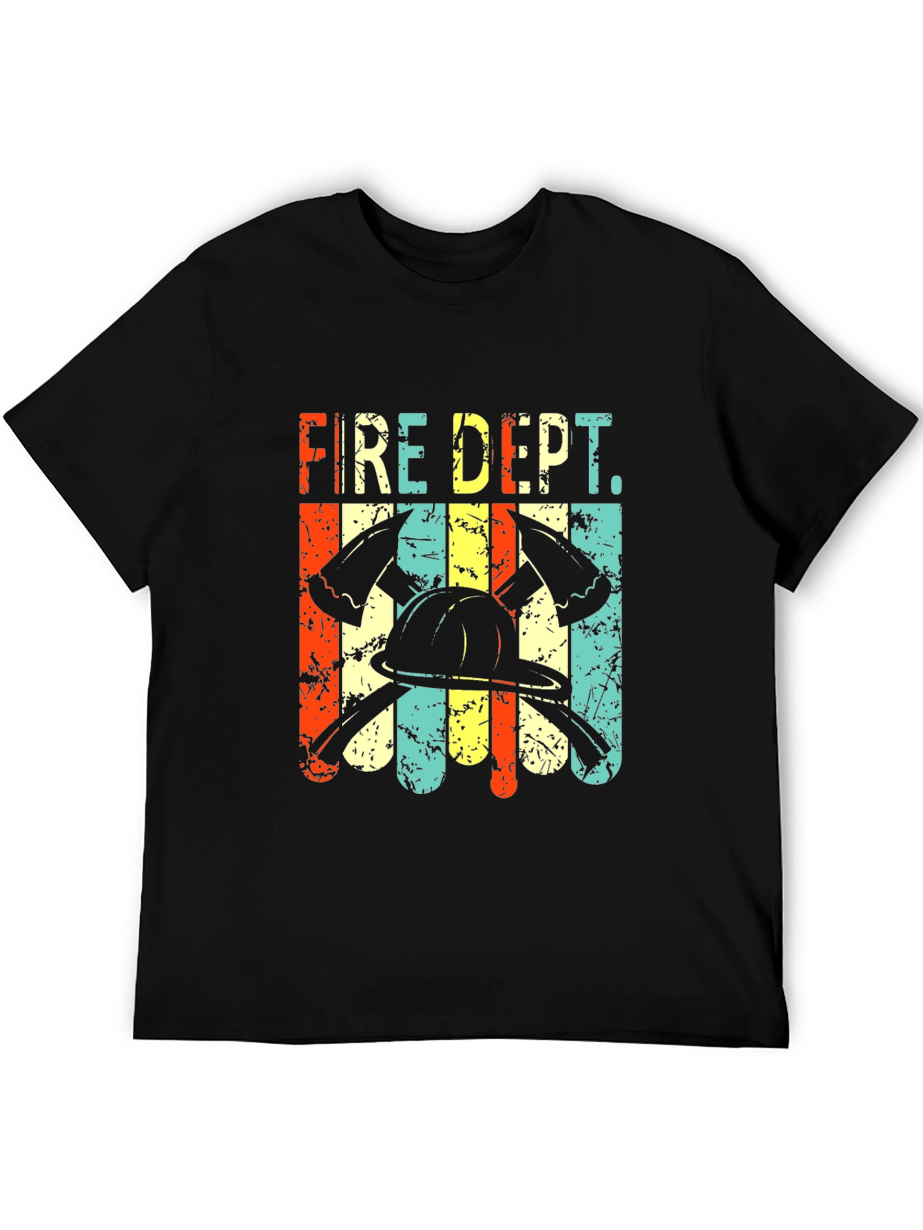 Retro Fire Dept. Graphic Tee