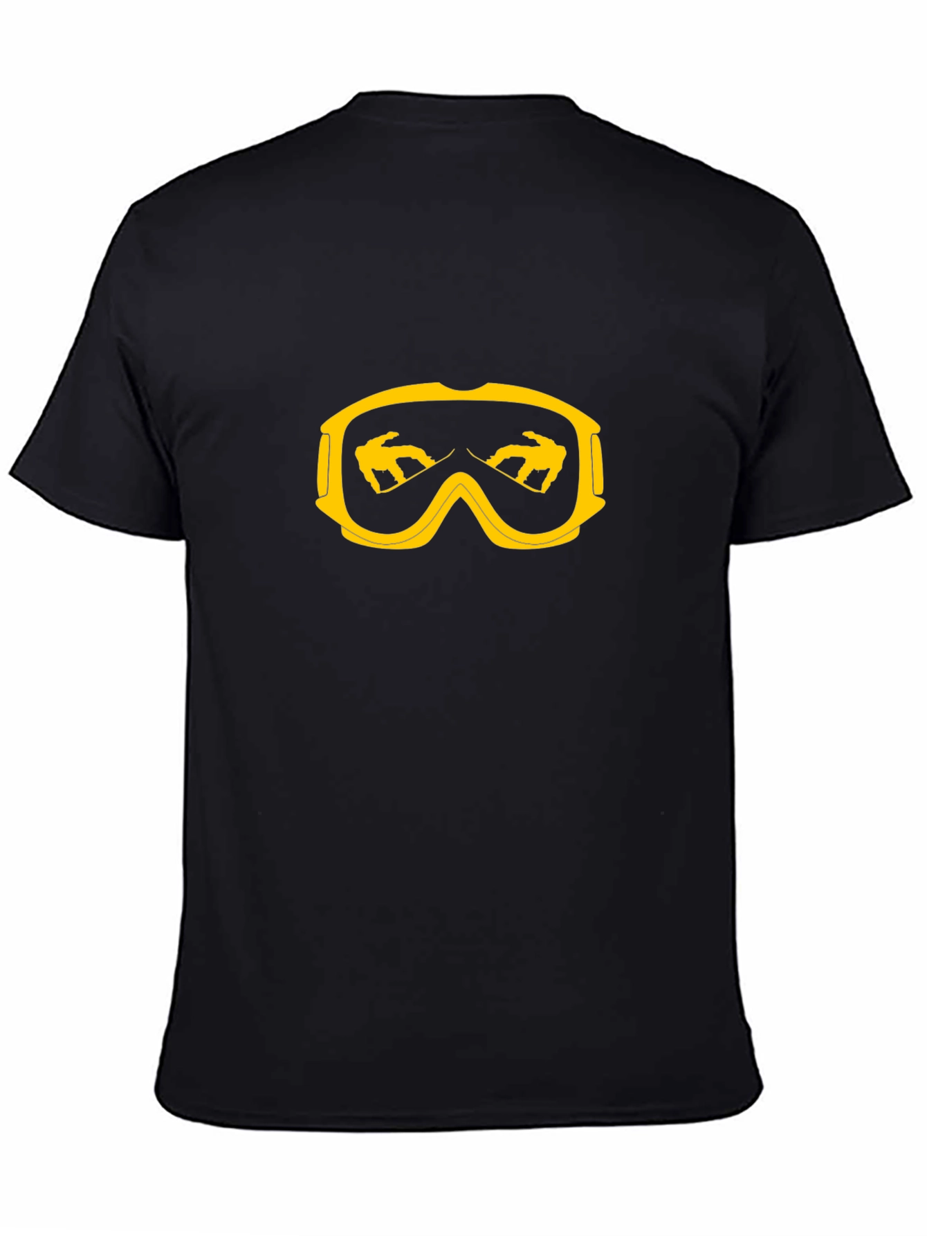 Snow Goggles T-Shirt - Black