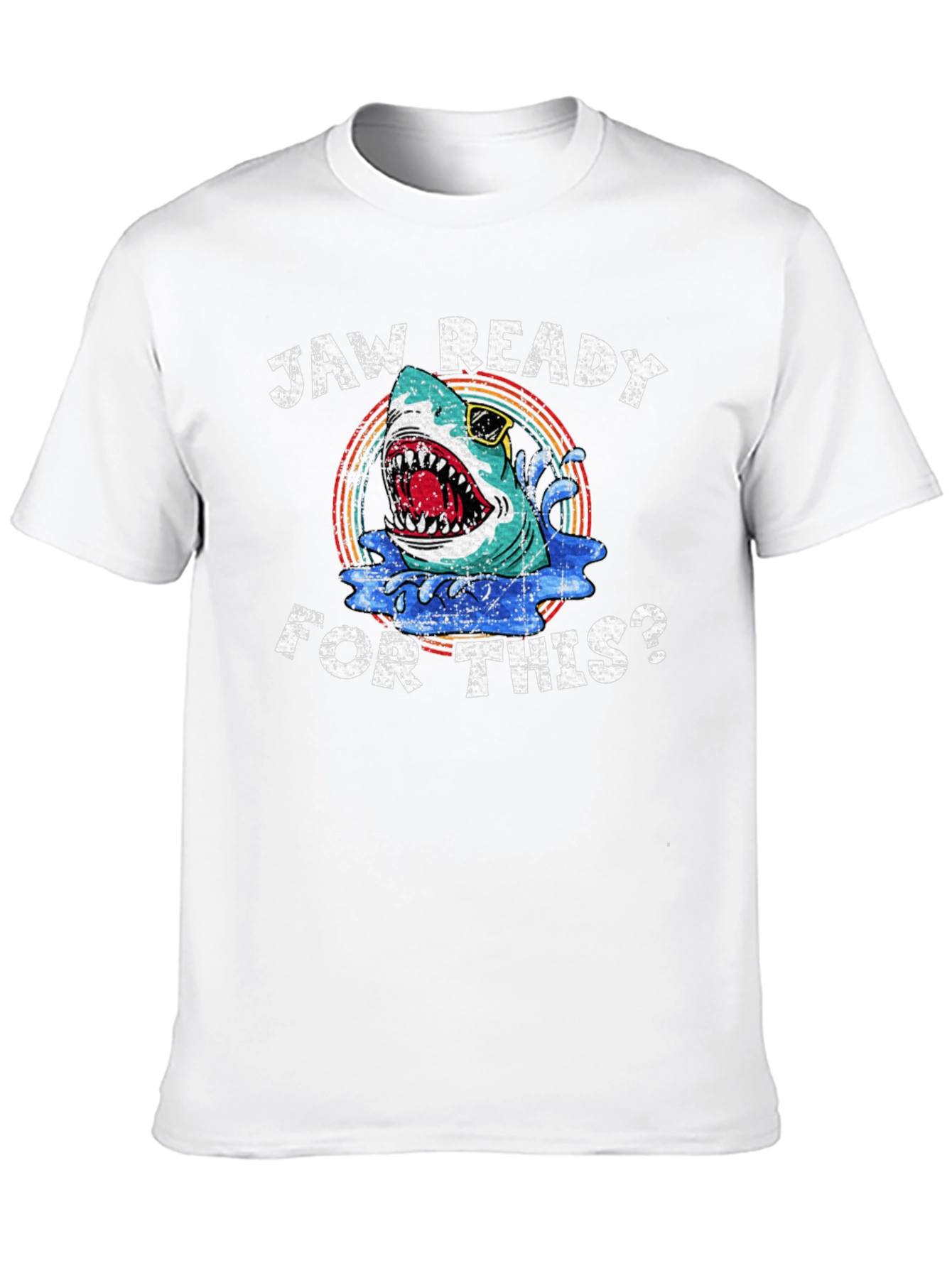 Jaw Ready for This? Shark Graphic Tee