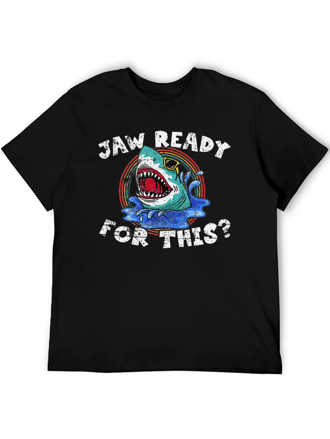 Jaw Ready for This? Shark Graphic Tee