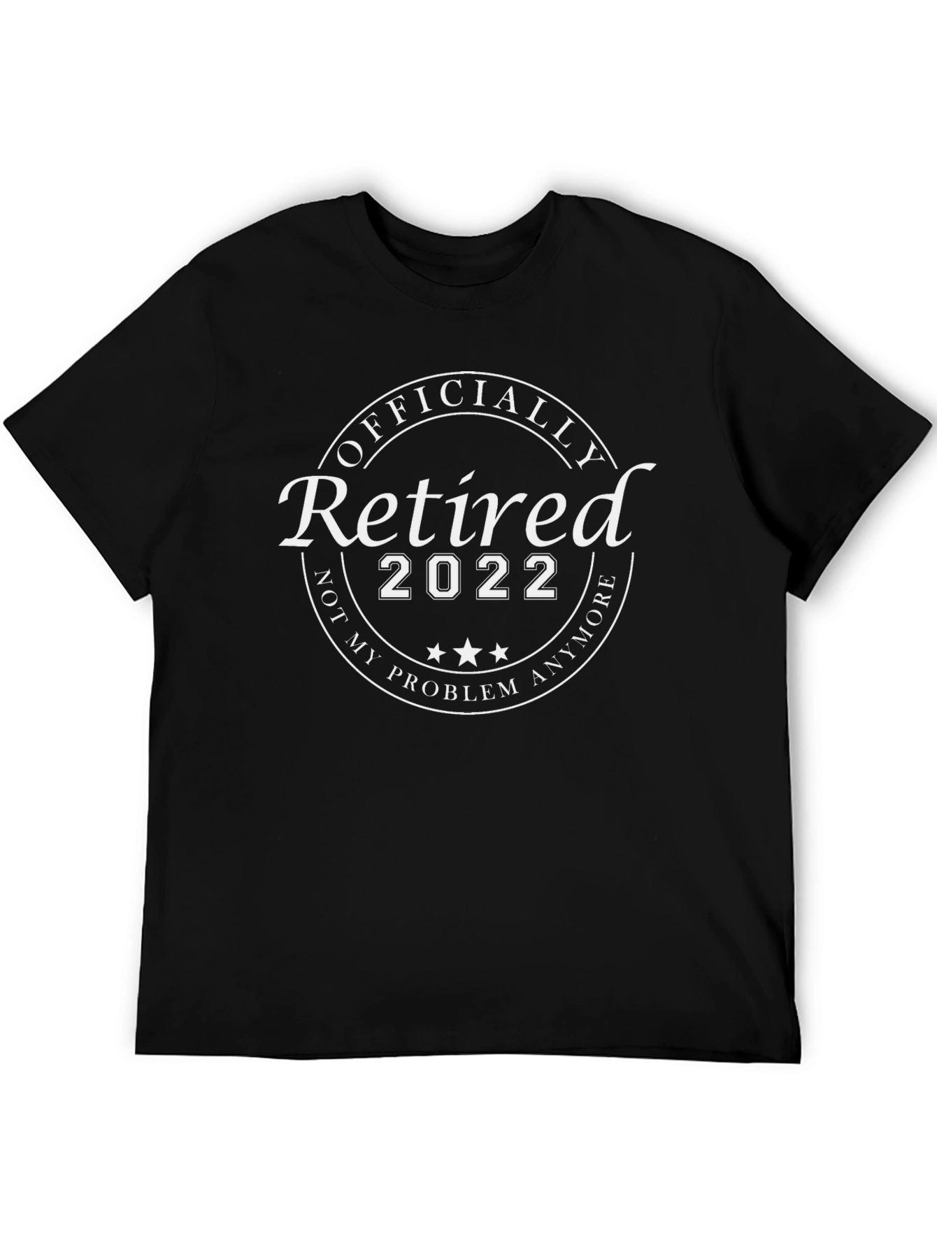 Retired 2022 Black Graphic Tee