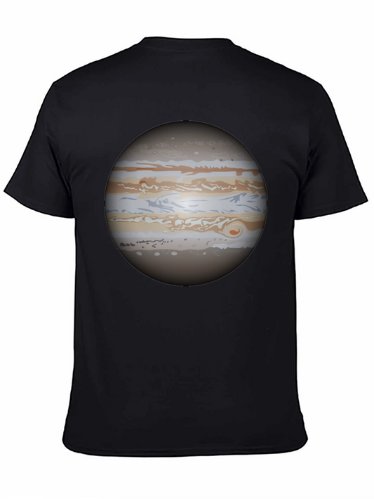 Jupiter Graphic Black T-Shirt