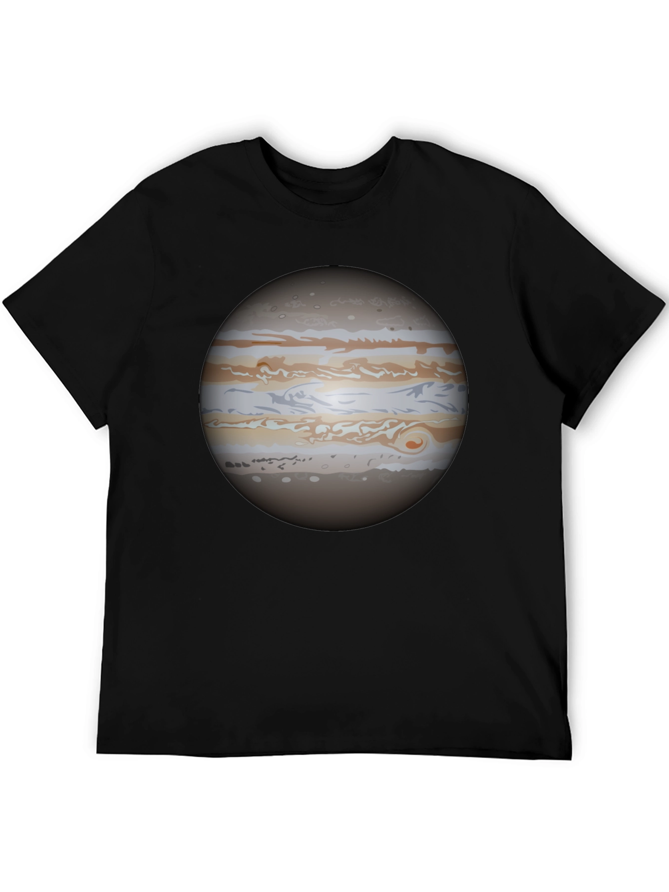 Jupiter Graphic Black T-Shirt