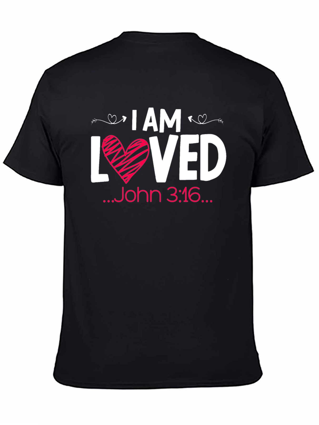 I Am Loved John 3:16 Graphic Tee