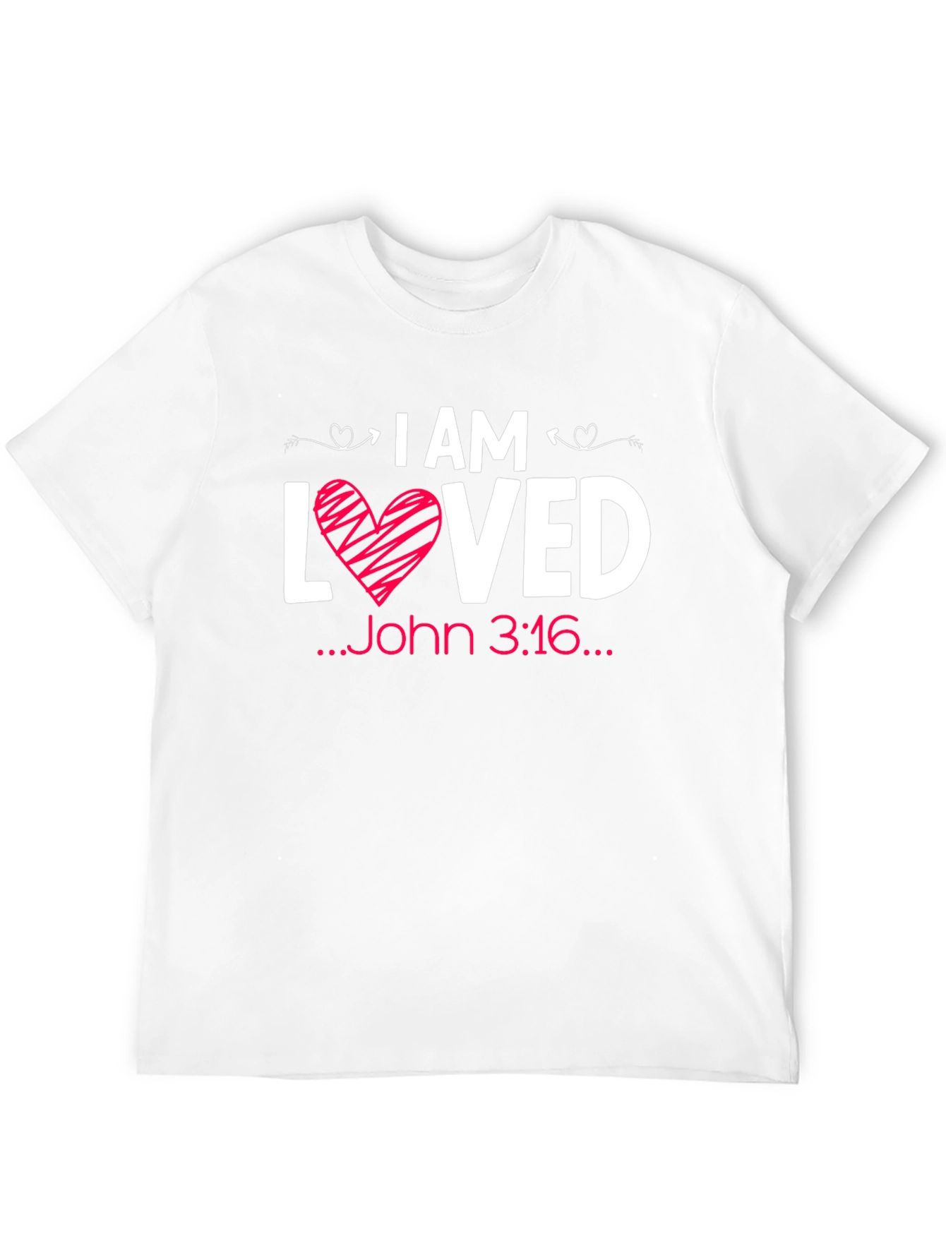 I Am Loved John 3:16 Graphic Tee