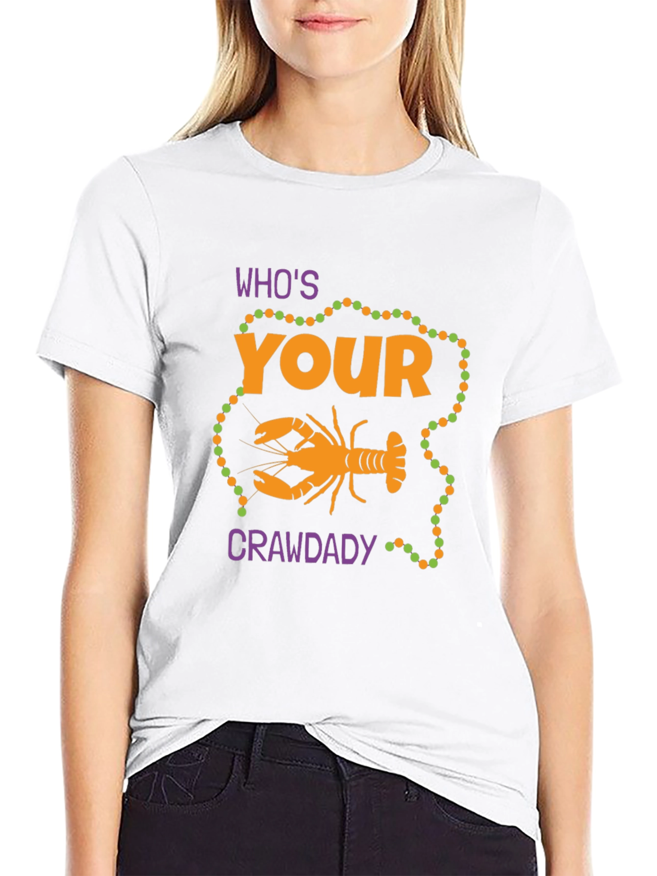 Whos Your Crawdaddy? Mardi Gras T-Shirt