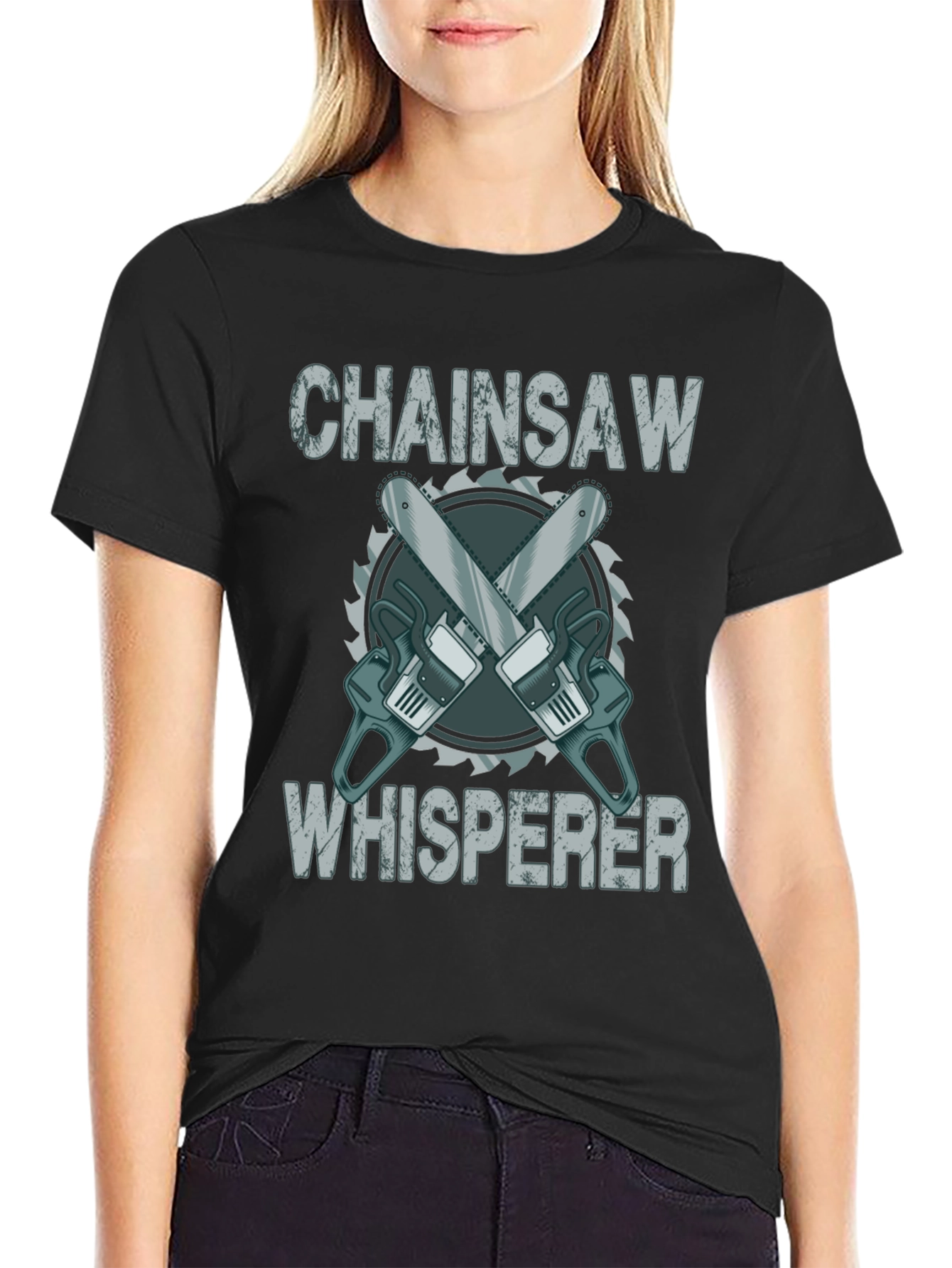 Chainsaw Whisperer Graphic Tee - Lumberjack Style