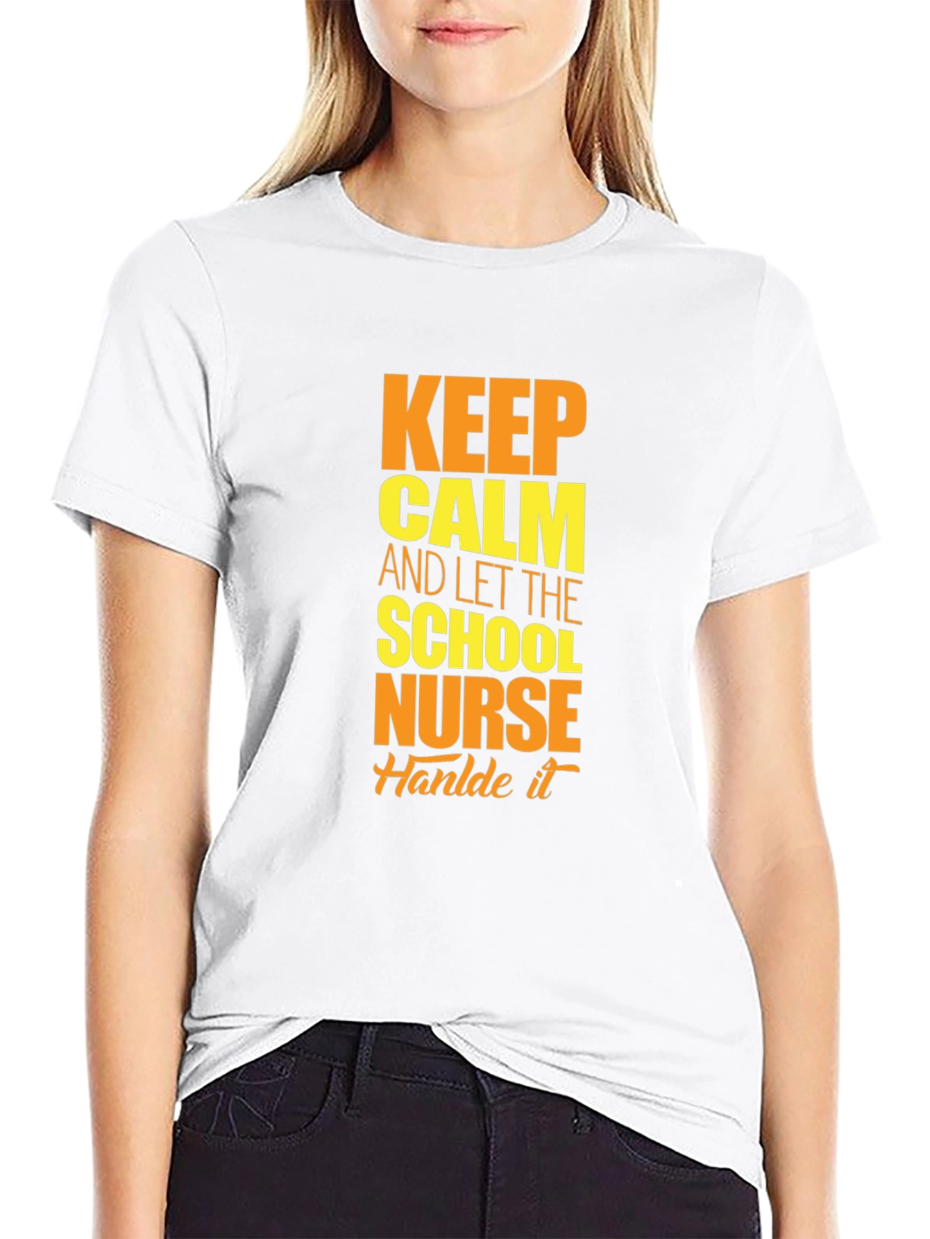 Keep Calm School Nurse T-Shirt