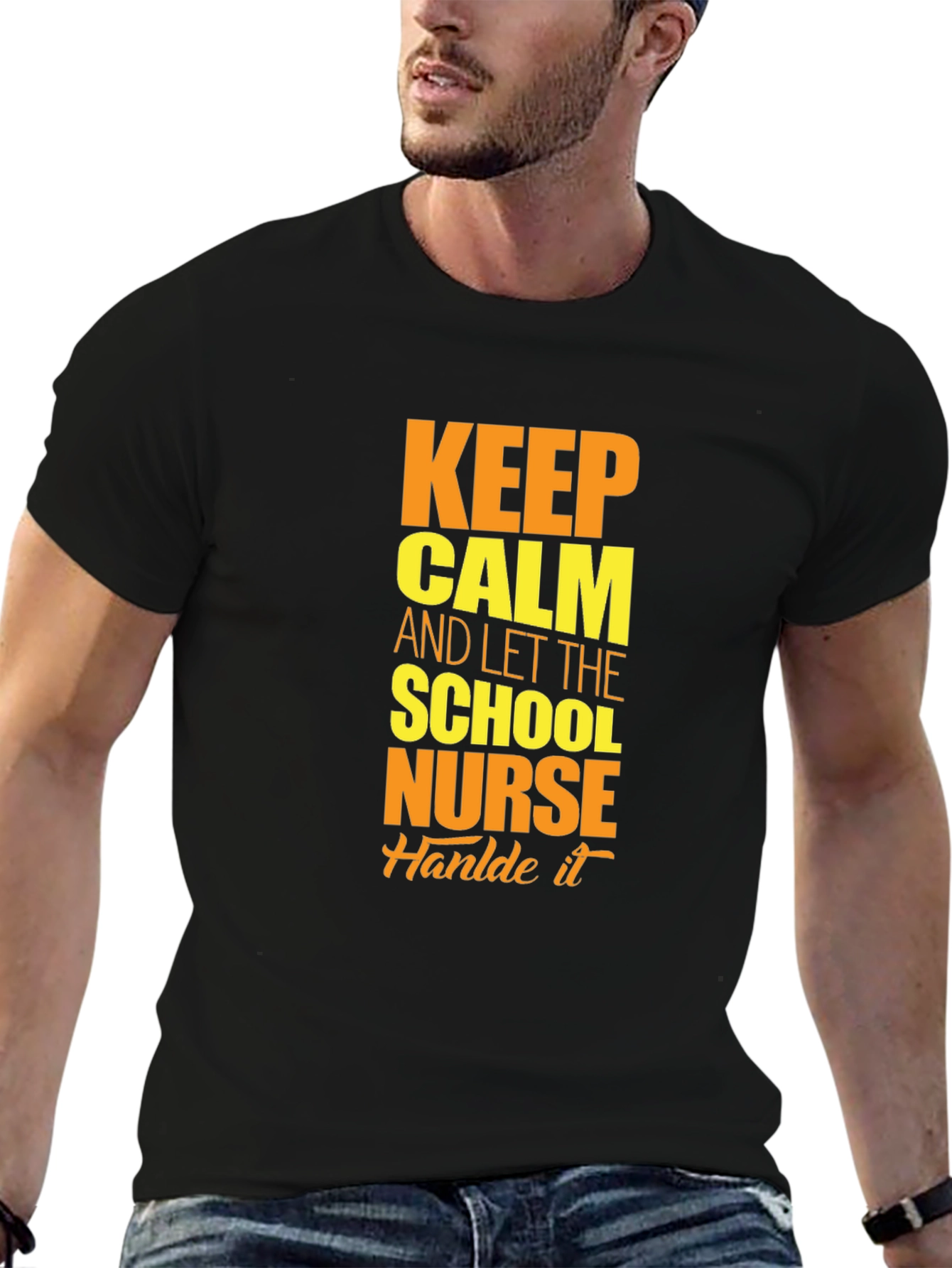 Keep Calm School Nurse T-Shirt