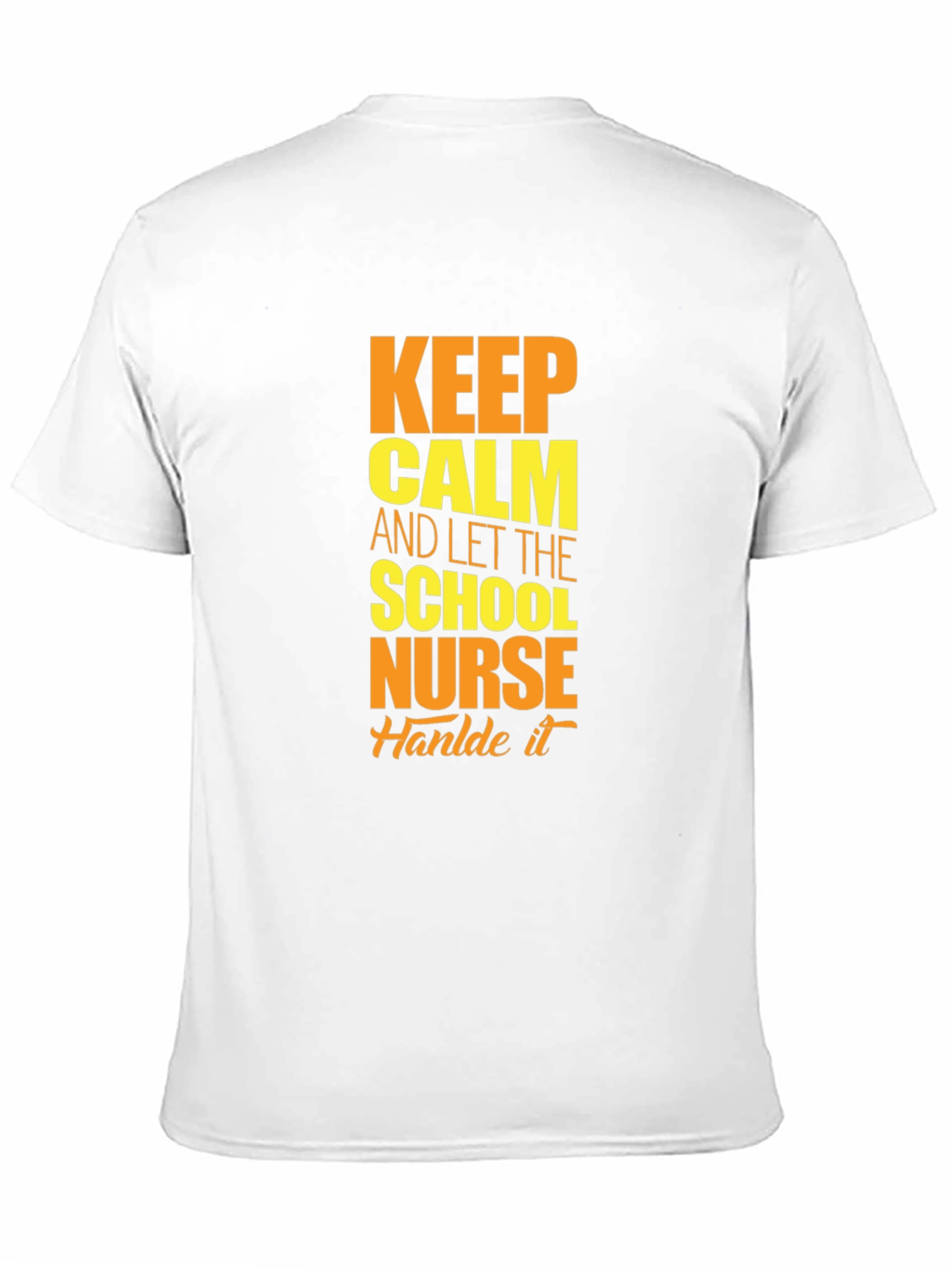 Keep Calm School Nurse T-Shirt